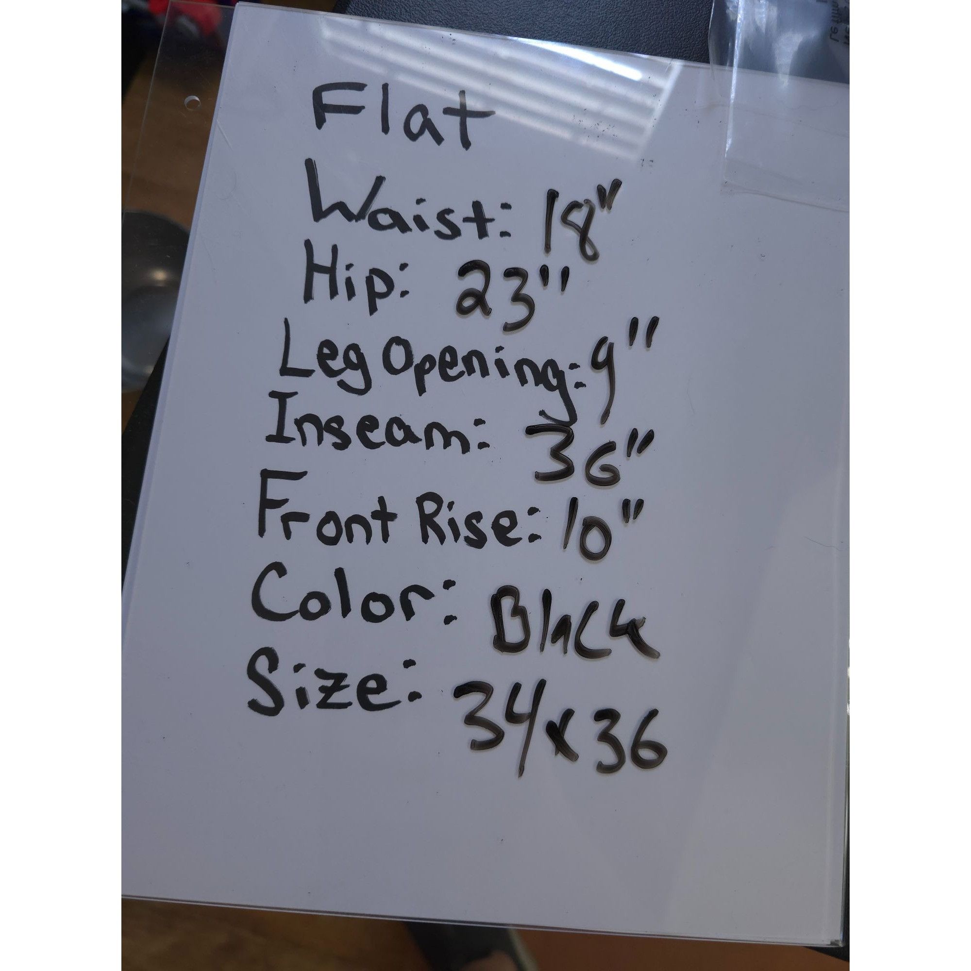 Dockers Dockers Men's Classic Flex Comfort Black Pants Water Less W3 Size US 34 / EU 50 - 6 Thumbnail