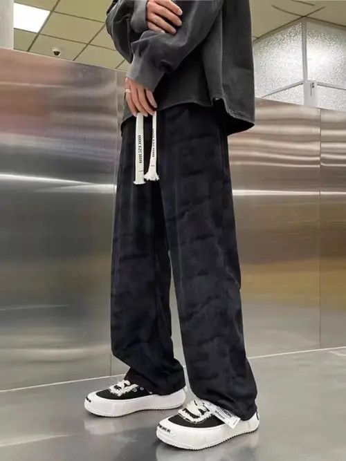 Japanese Brand Chiaki x Mint Black High Street Vintage Loose Casual Pants Size US 30 / EU 46 - 4 Thumbnail