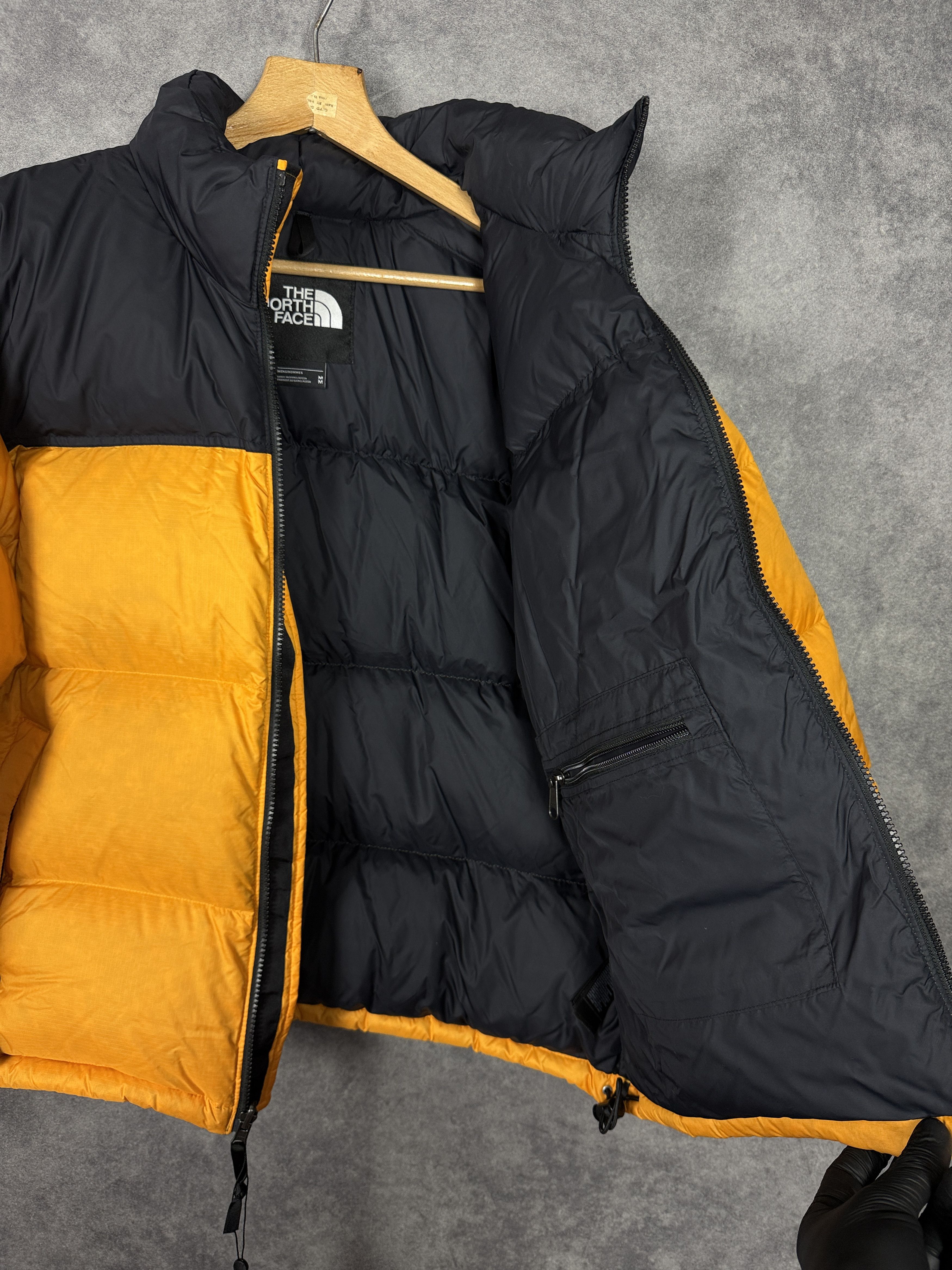 The North Face The North Face Nuptse 700 yellow down jacket mini logo Size US M / EU 48-50 / 2 - 14 Thumbnail