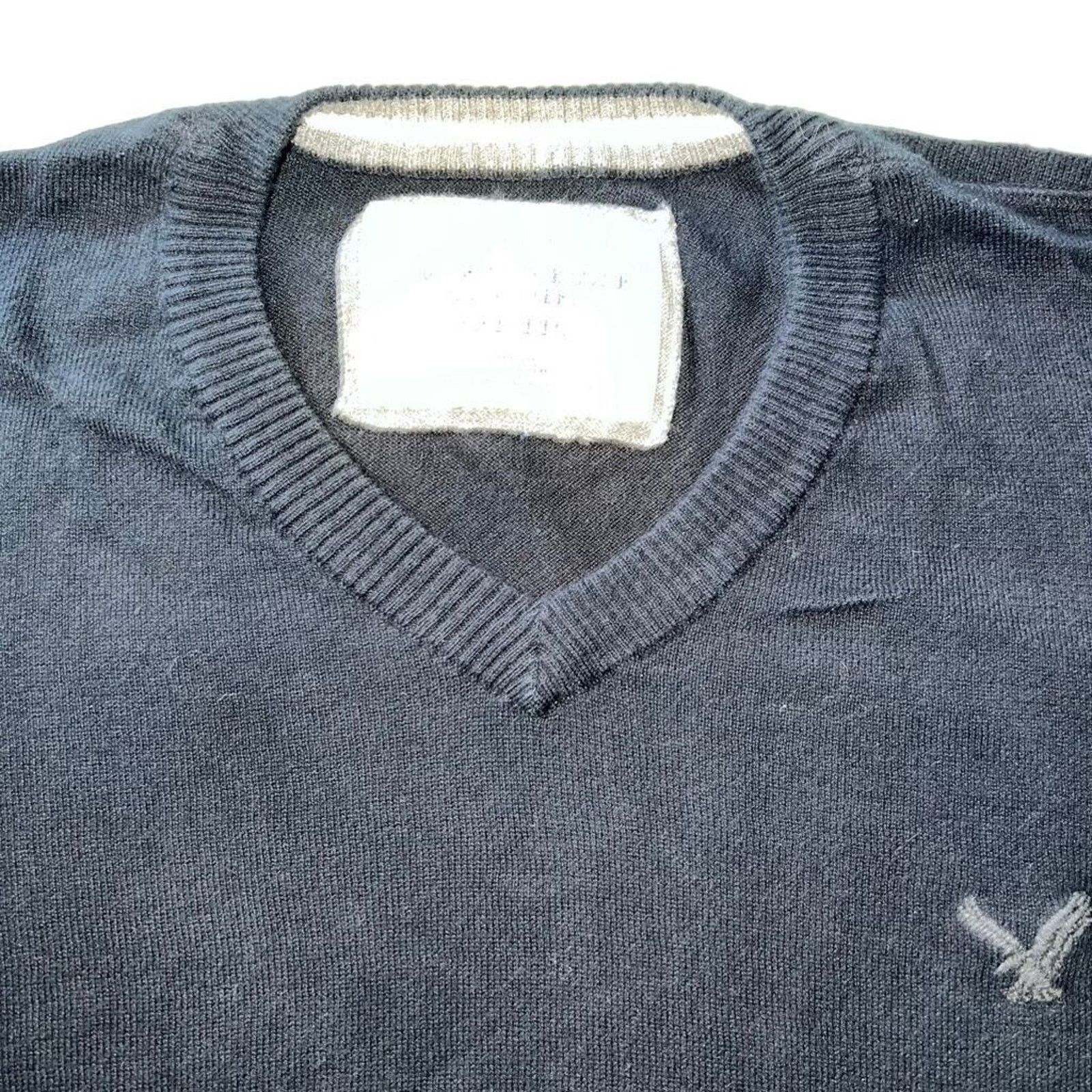 American Eagle Outfitters American Eagle Sweater VNeck Pullover Long Sleeve VintageFit Size US XXL / EU 58 / 5 - 2 Thumbnail