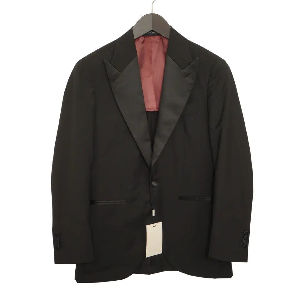 image of Men Suitsupply Cocktail Jacket 22 Eu44S Uk/us34S S332 in Black (Size 34R)