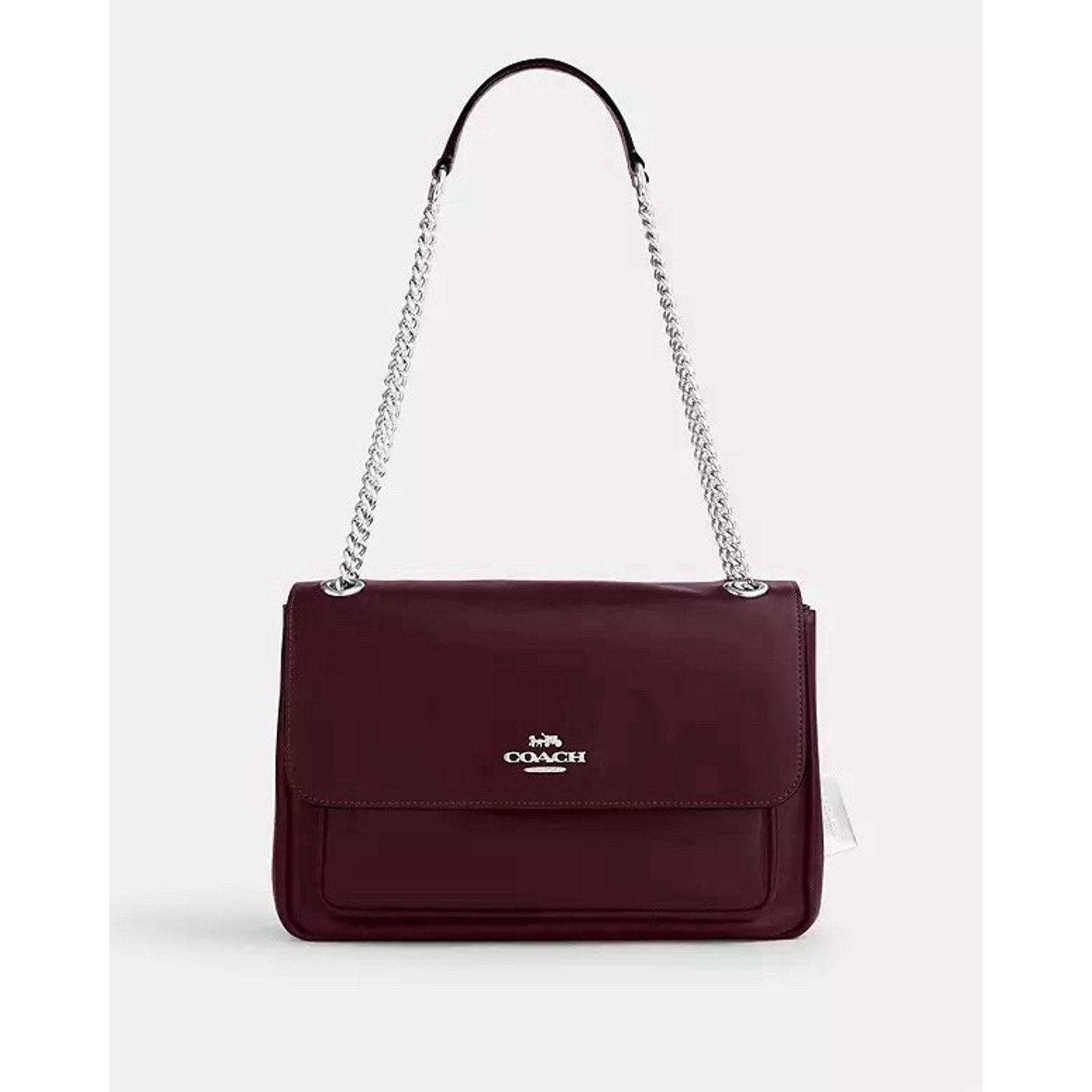Coach NWT Coach Elodie Crossbody Bag leather CCF09 Maple Silver Size ONE SIZE - 7 Thumbnail