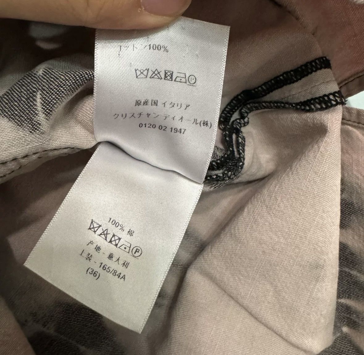 Dior Dior denim shirts Size US S / EU 44-46 / 1 - 5 Thumbnail