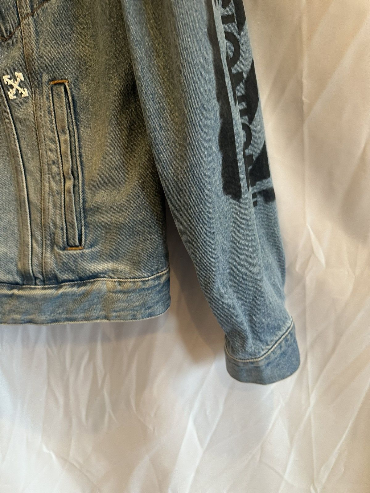 Off-White Off-White Denim Jacket Size US L / EU 52-54 / 3 - 5 Thumbnail