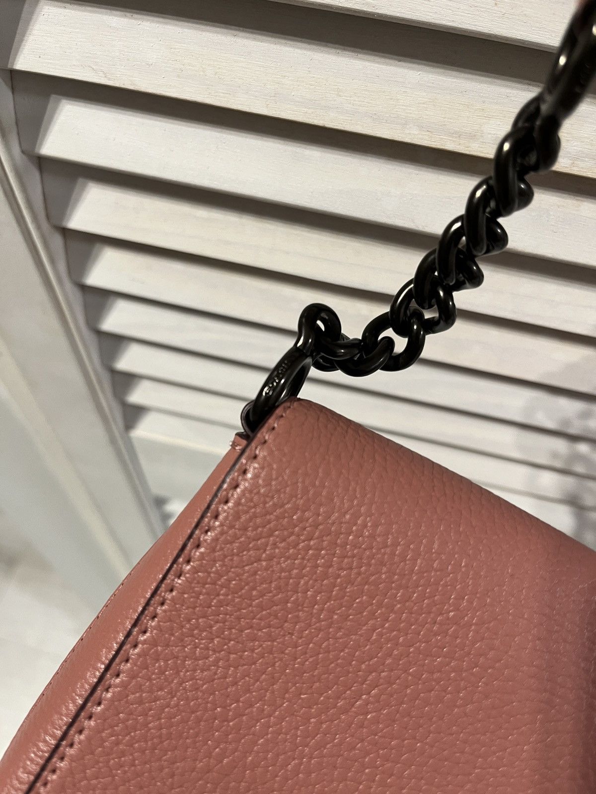 Coach × Designer × Vintage Bag COACH 1494 Pebble Leather Crosstown Size ONE SIZE - 7 Thumbnail