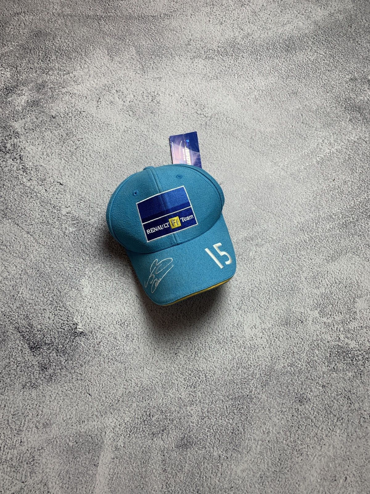 Formula 1 Renault F1 2002 Cap Jenson Button 15 Y2K Size ONE SIZE - 7 Thumbnail