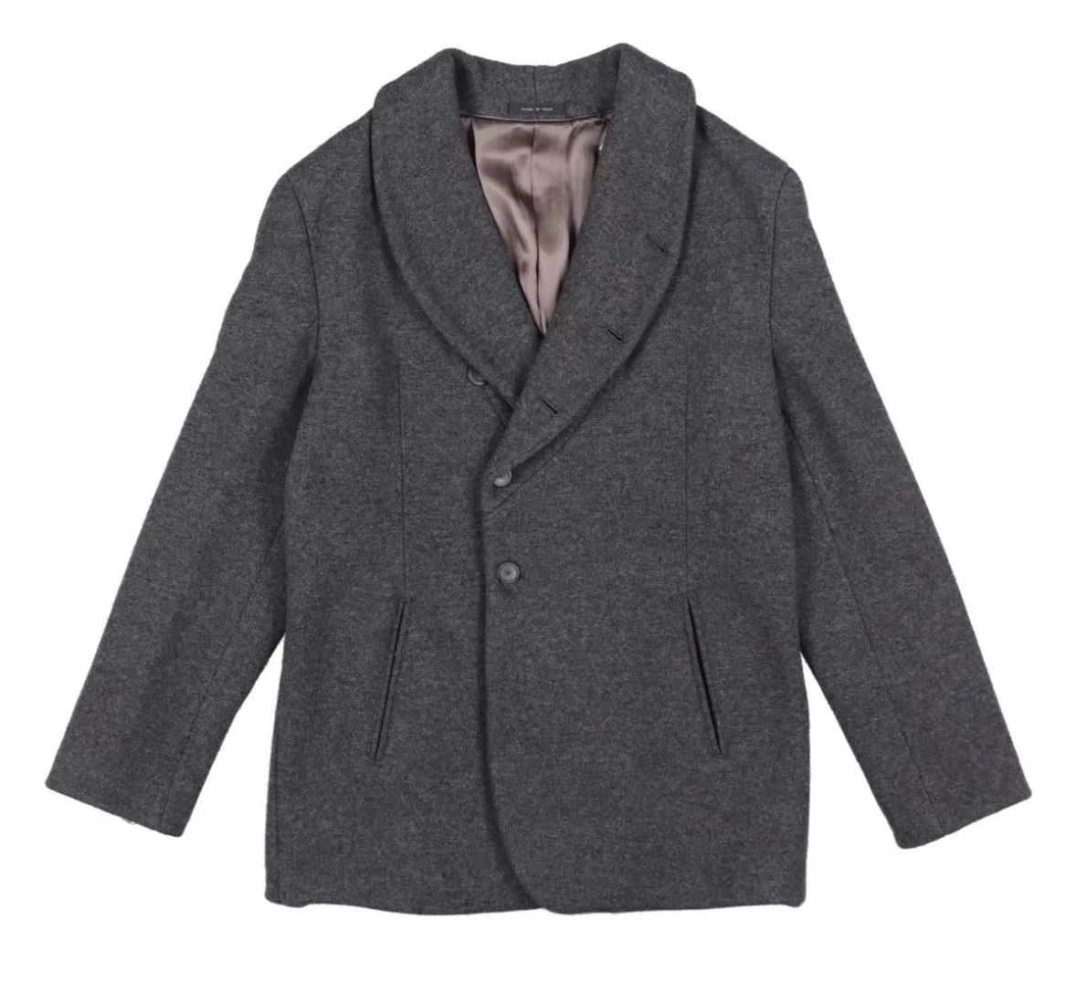 Emporio Armani Emporio Armani Wool Coat K18 Size US L / EU 52-54 / 3 - 1 Thumbnail