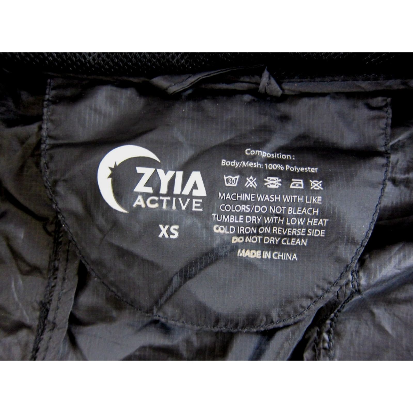 Pinko ZYIA Active Windbreaker Jacket Women XS Black Lightweight Full Zip Hooded Windbreaker Jacket Women XS Black - Size XS / US 0-2 / IT 36-38 - 3 Thumbnail