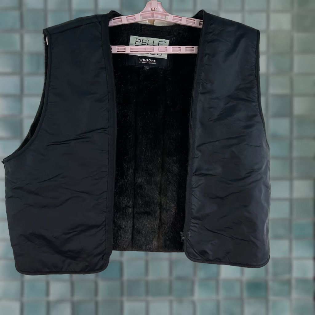 Wilson Wilson’s Pellé Fox Fur Jacket Liner Men’s Large Black Nylon Mid-Length Liner Regular Coat Mens Fall Winter Shape: Solid US A SELLER Size US L / EU 52-54 / 3 - 1 Thumbnail