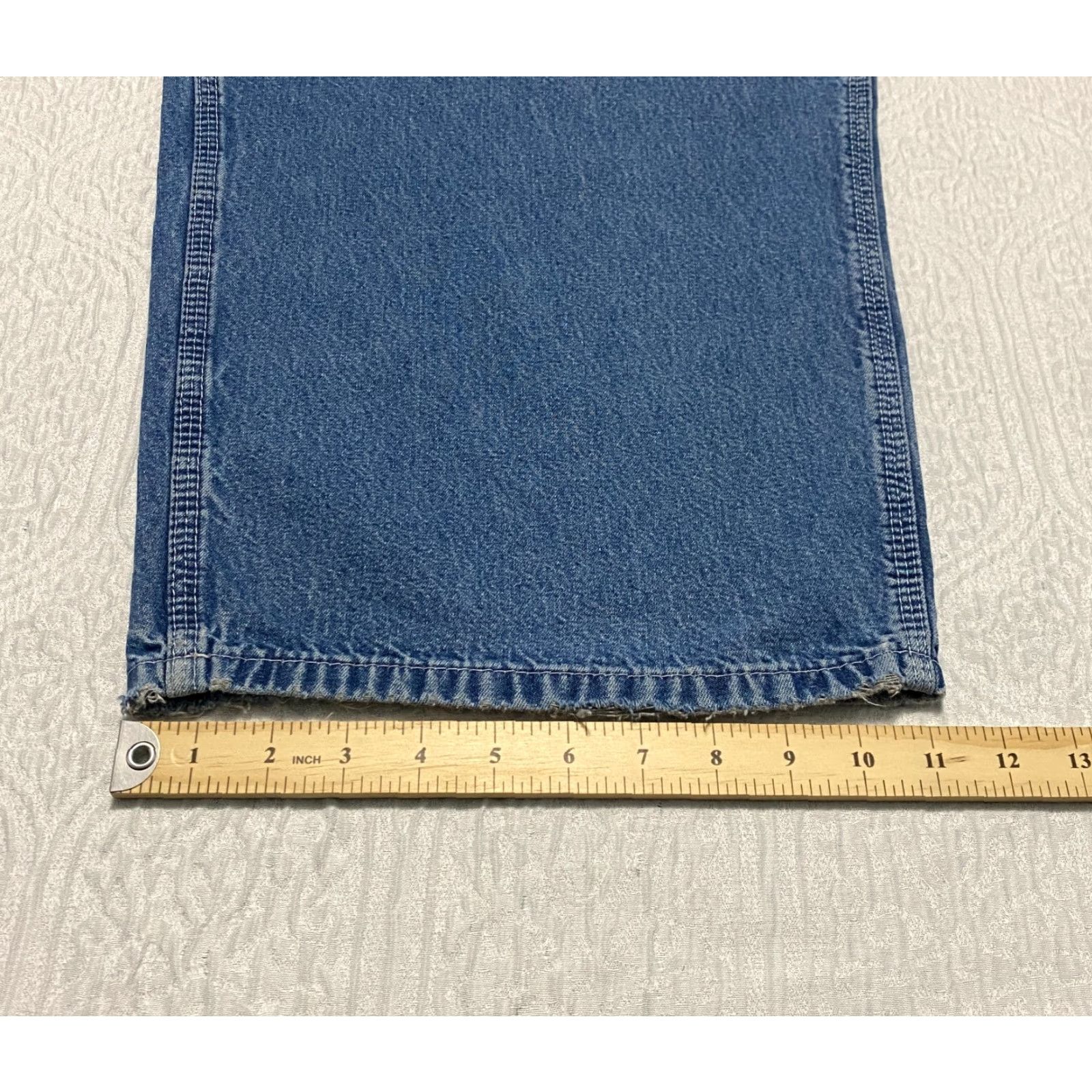 Carhartt VINTAGE Carhartt Carpenter Jeans Mens 52x29 Blue Carhartt Carpenter Jeans Mens 52x29 Blue Faded Size US 36 / EU 52 - 8 Thumbnail