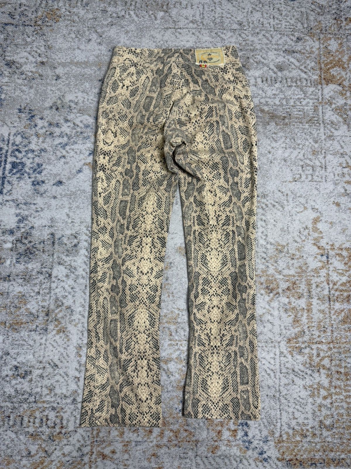 Tornado Mart Cimarron snake skin y2k style pants Size US 26 / EU 42 - 4 Thumbnail