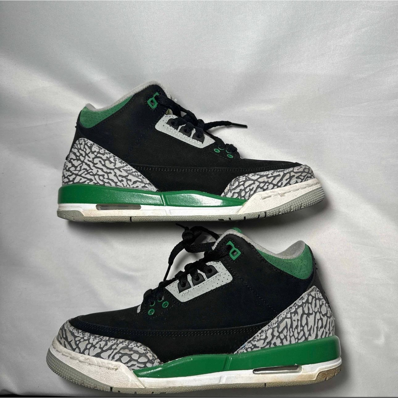 Jordan Brand × Nike Size 7 - Nike Air Jordan 3 Retro GS Pine Green Men's Shoes Size US 7 / EU 40 - 2 Thumbnail