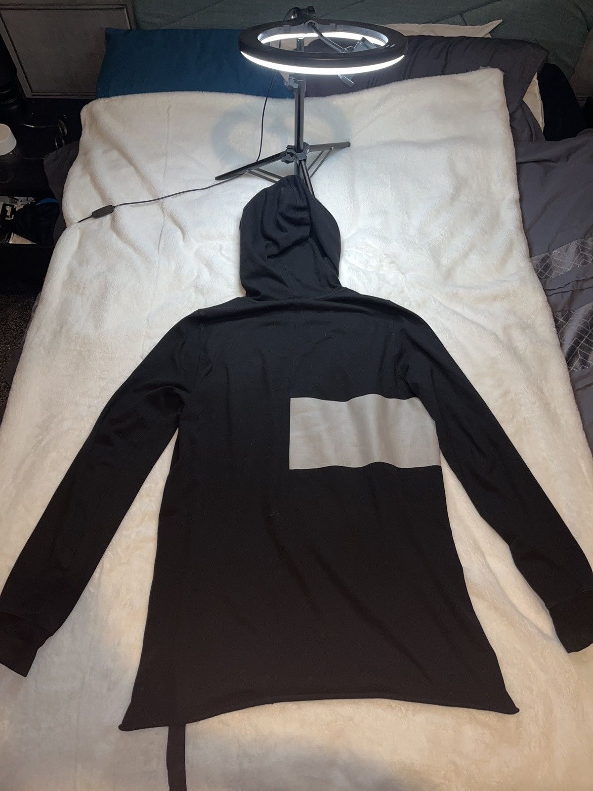 Rick Owens × Rick Owens Drkshdw Rick Owens DRKSHDW elongated hoodie Size US L / EU 52-54 / 3 - 2 Thumbnail