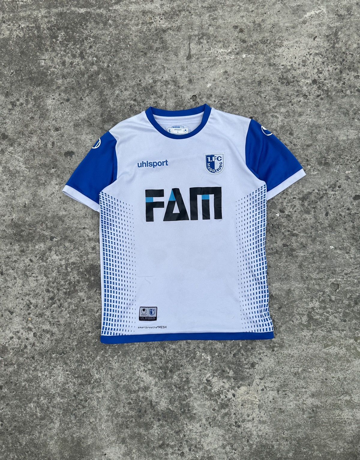 Designer Uhlsport 1.FC Magdeburg Soccer Jersey Streetwear S Casual Size US S / EU 44-46 / 1 - 1 Thumbnail