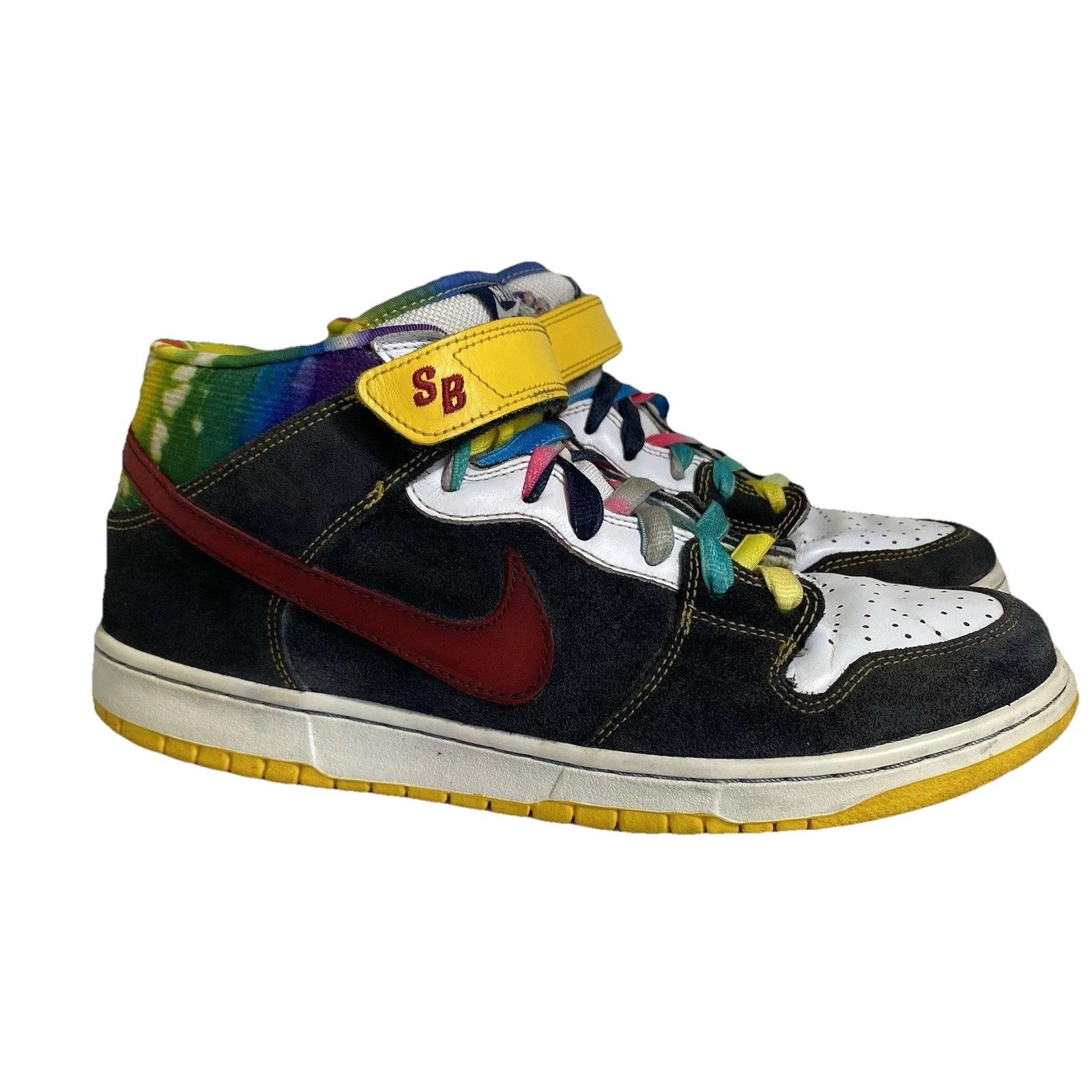 Huf × Nike HUF x Dunk High Pro SB Tie-Dye 2004 | Grailed