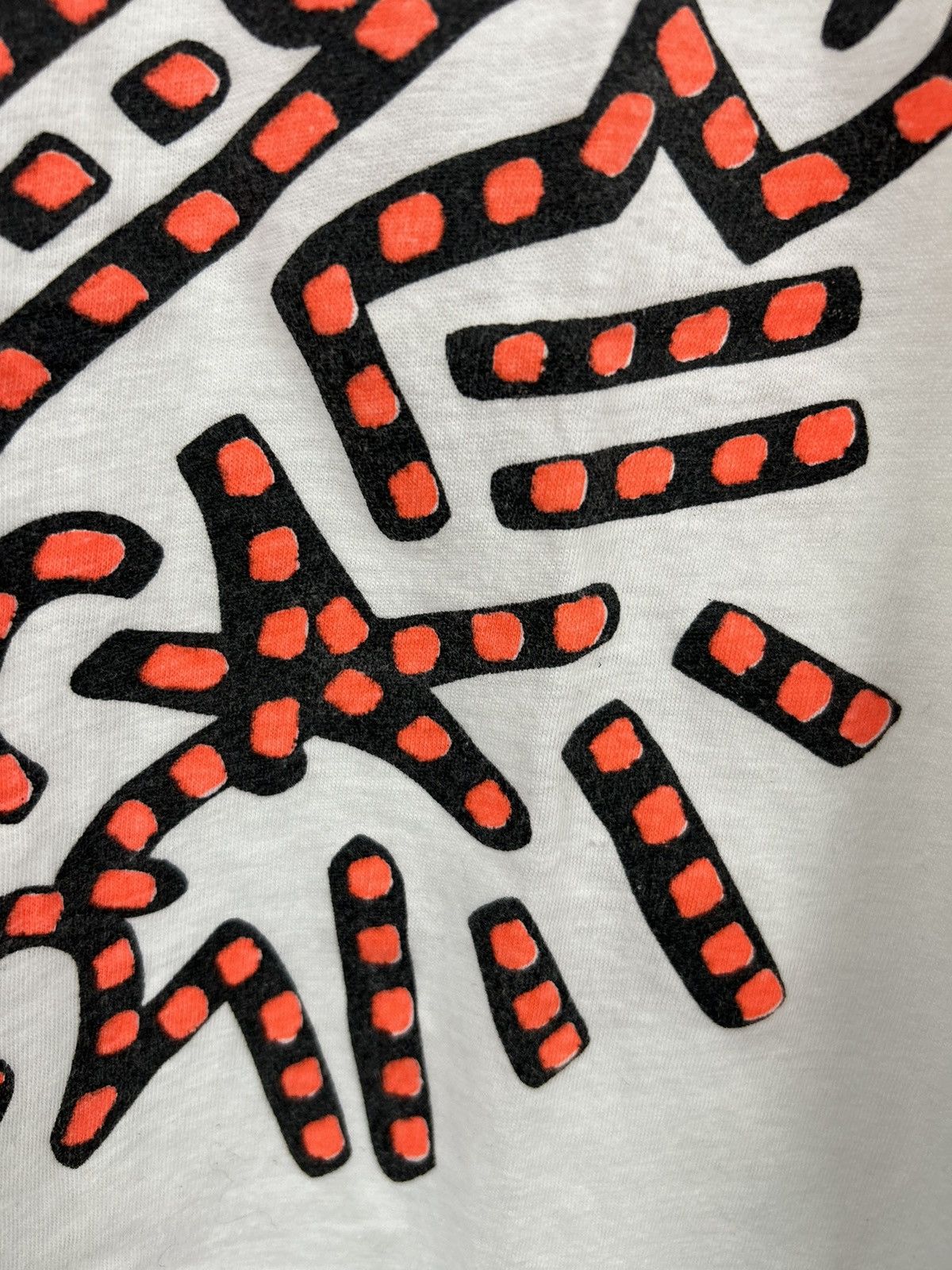 Keith Haring Vintage 80s Keith Haring Graphic Print Pop Art Willi Wear Size US M / EU 48-50 / 2 - 14 Thumbnail