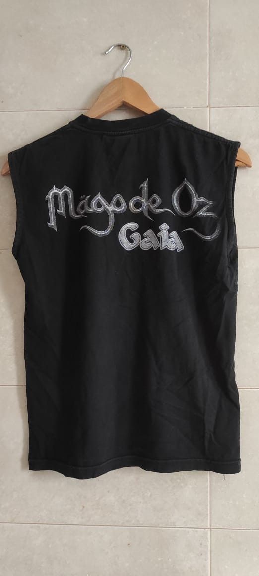 Vintage Mago De Oz Gaia Black Metal Music Spanish Folk Tour Tee Size US S / EU 44-46 / 1 - 2 Thumbnail