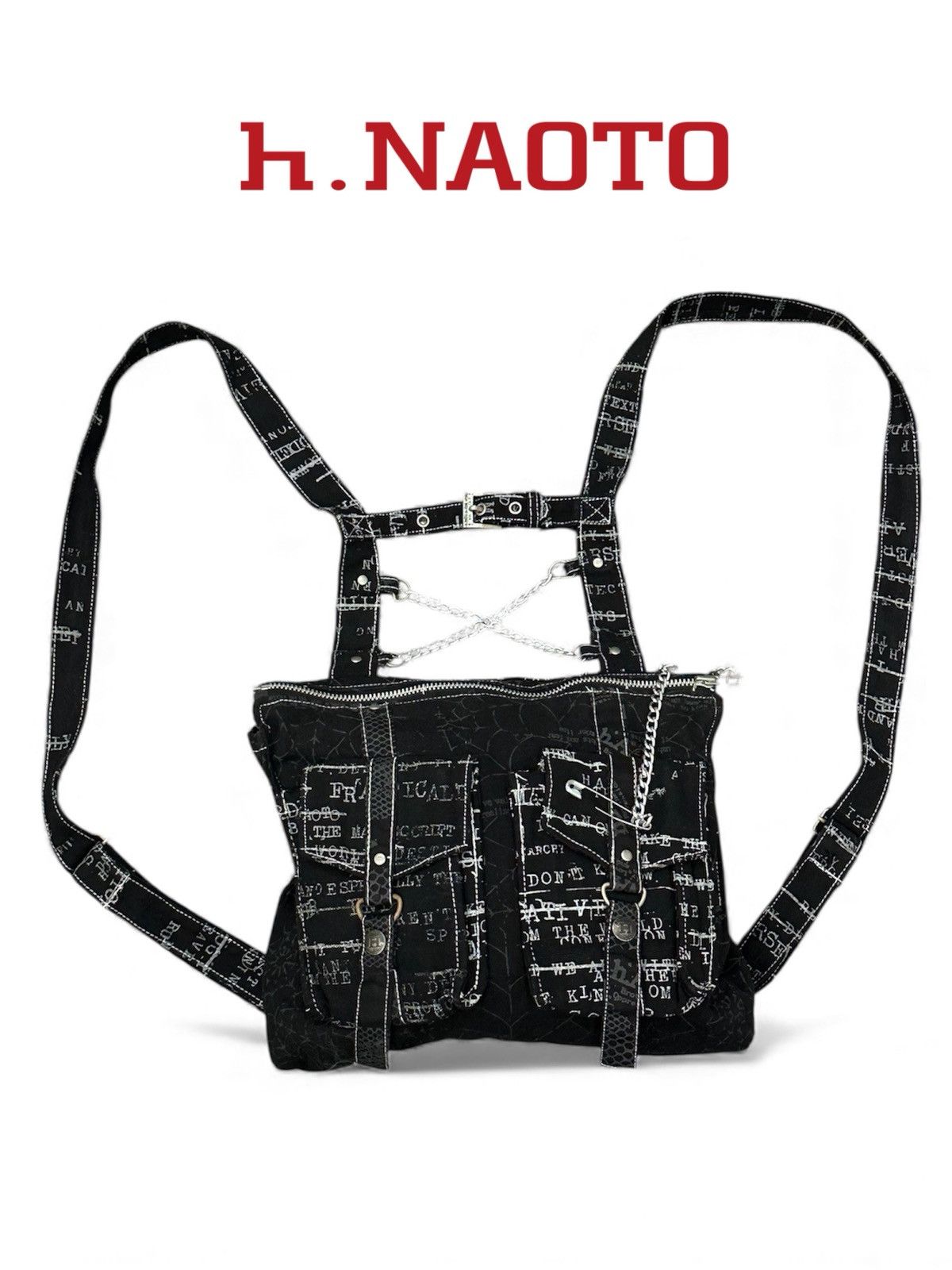 H.Nato Anarchyism For Plus Seditionaries Punk Bag