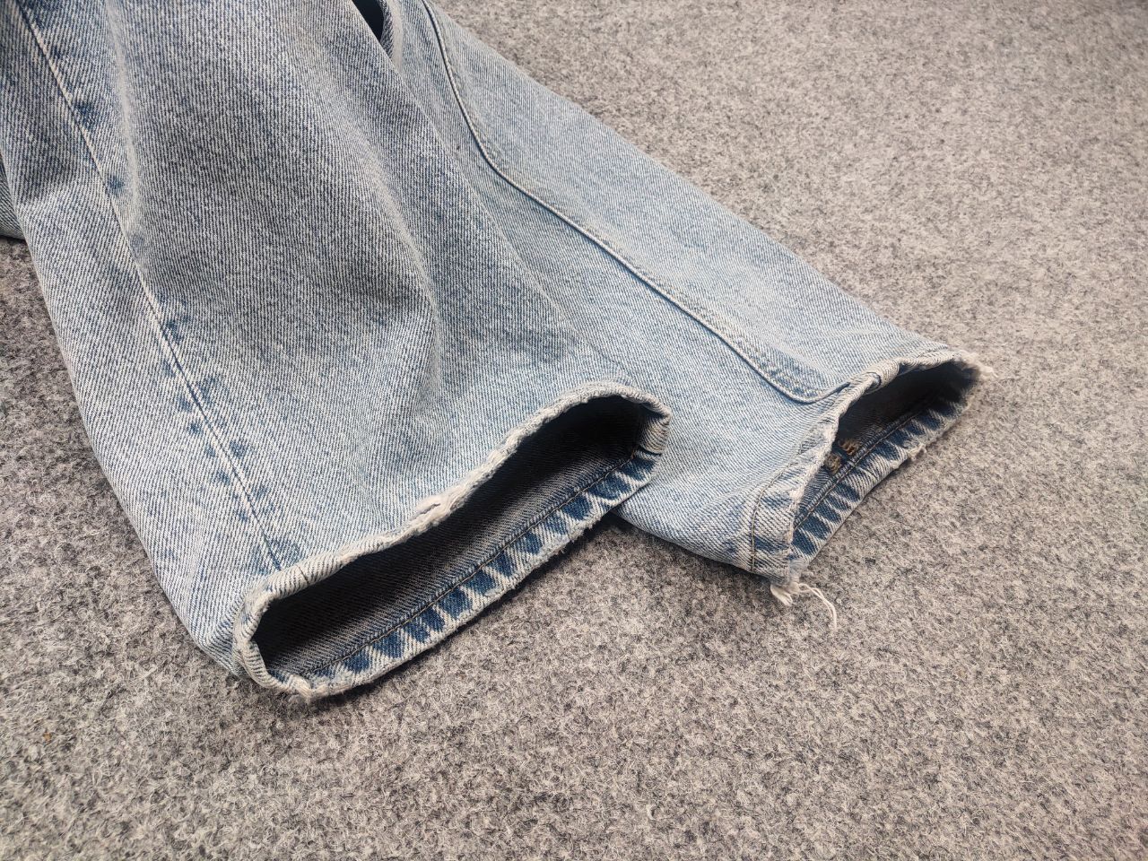 Rhude Zara Rhuigi RHUDE Design Baggy Relaxed Fit men's Mom Jeans Size US 34 / EU 50 - 12 Thumbnail