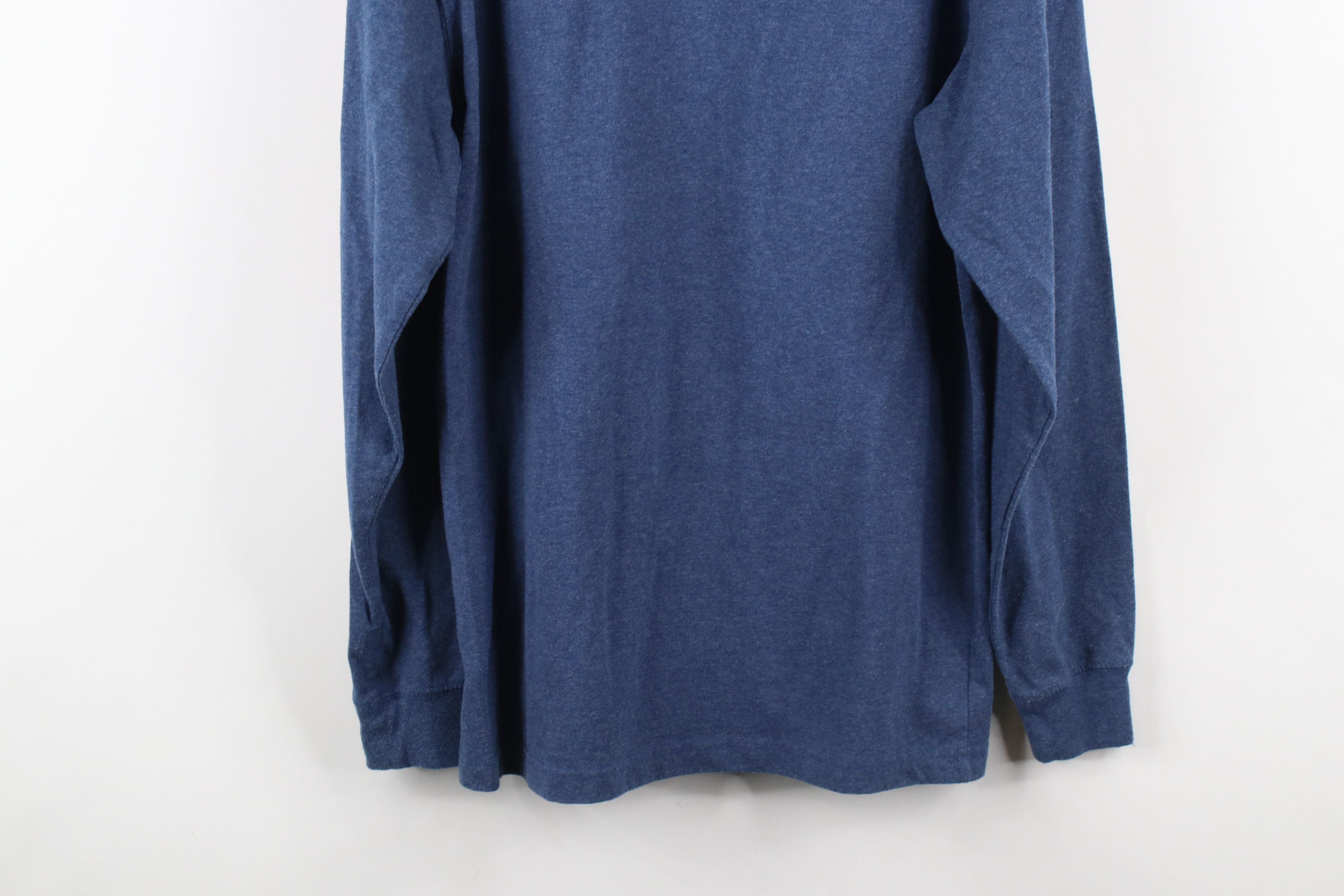 Carhartt × Vintage Vintage Y2K Carhartt Spell Long Sleeve T-Shirt Heather Blue Size US S / EU 44-46 / 1 - 10 Thumbnail