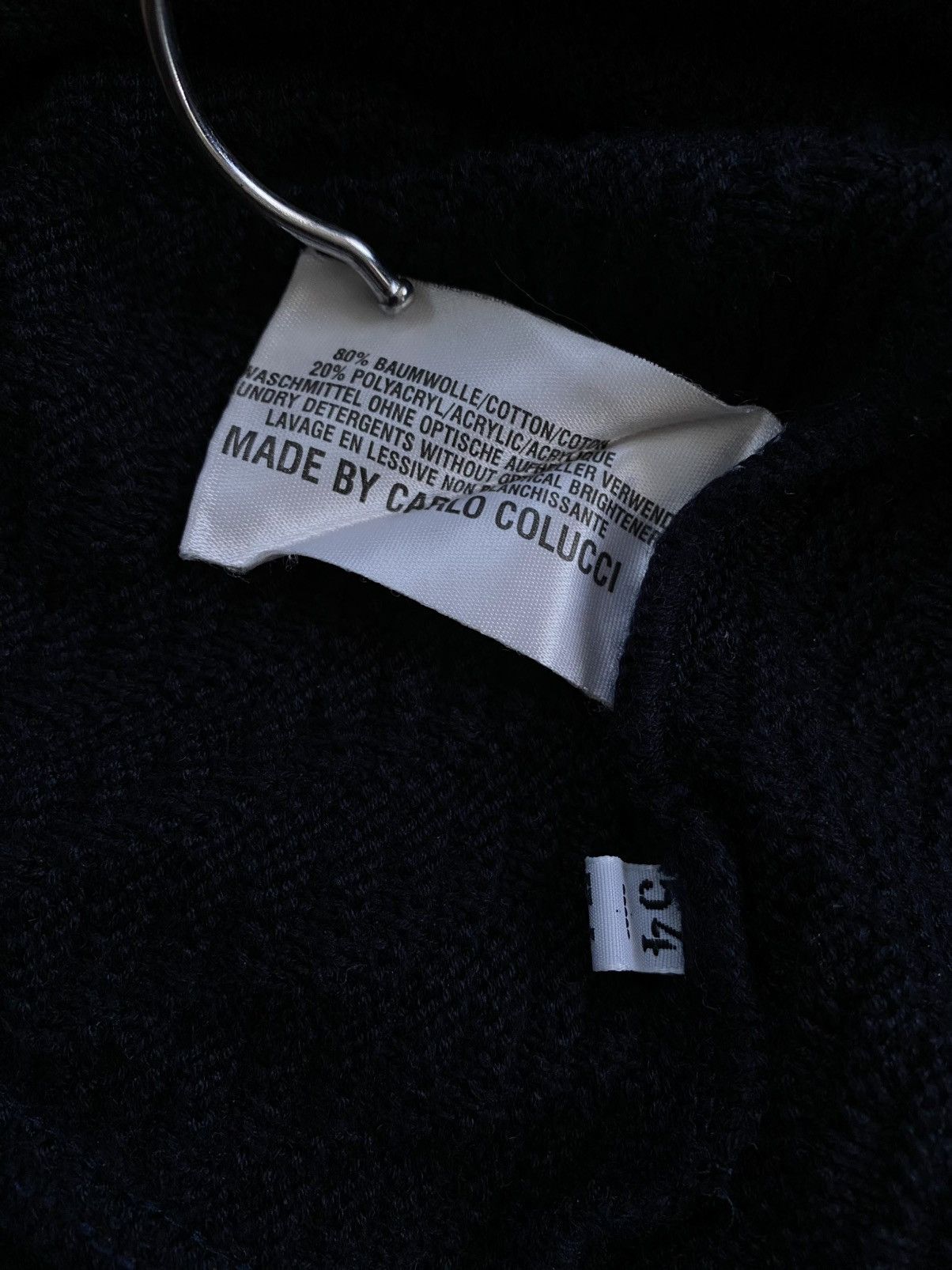 Carlo Colucci 🫧CARLO COLUCCI VINTAGE MENS KNIT SWEATER Size US L / EU 52-54 / 3 - 10 Thumbnail