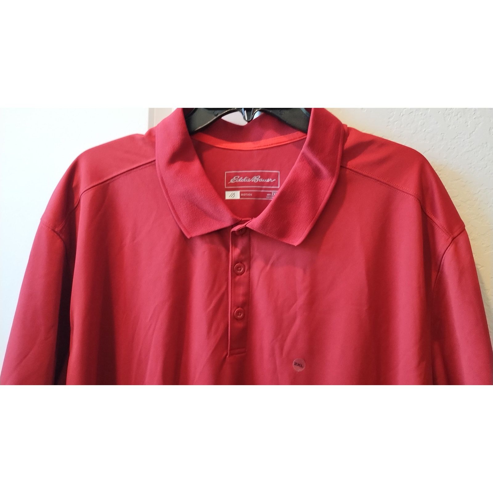 Eddie Bauer NWT Eddie Bauer Men Polo T shirt Red T-Shirt Size 2XL Size US XXL / EU 58 / 5 - 2 Thumbnail