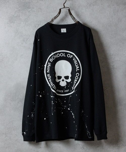 Number (N)ine Number nine school of visual long sleeve tee size 2 Size US M / EU 48-50 / 2 - 1 Thumbnail