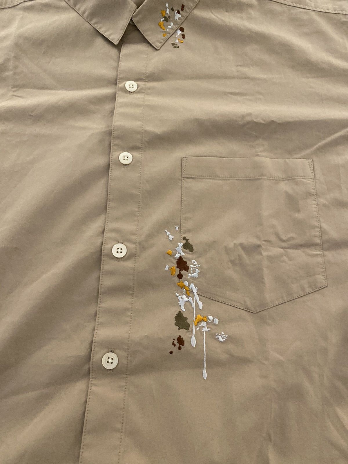 Neighborhood Neighborhood Japan Drip Embroidery Shirt XL NWT Size US XL / EU 56 / 4 - 9 Thumbnail