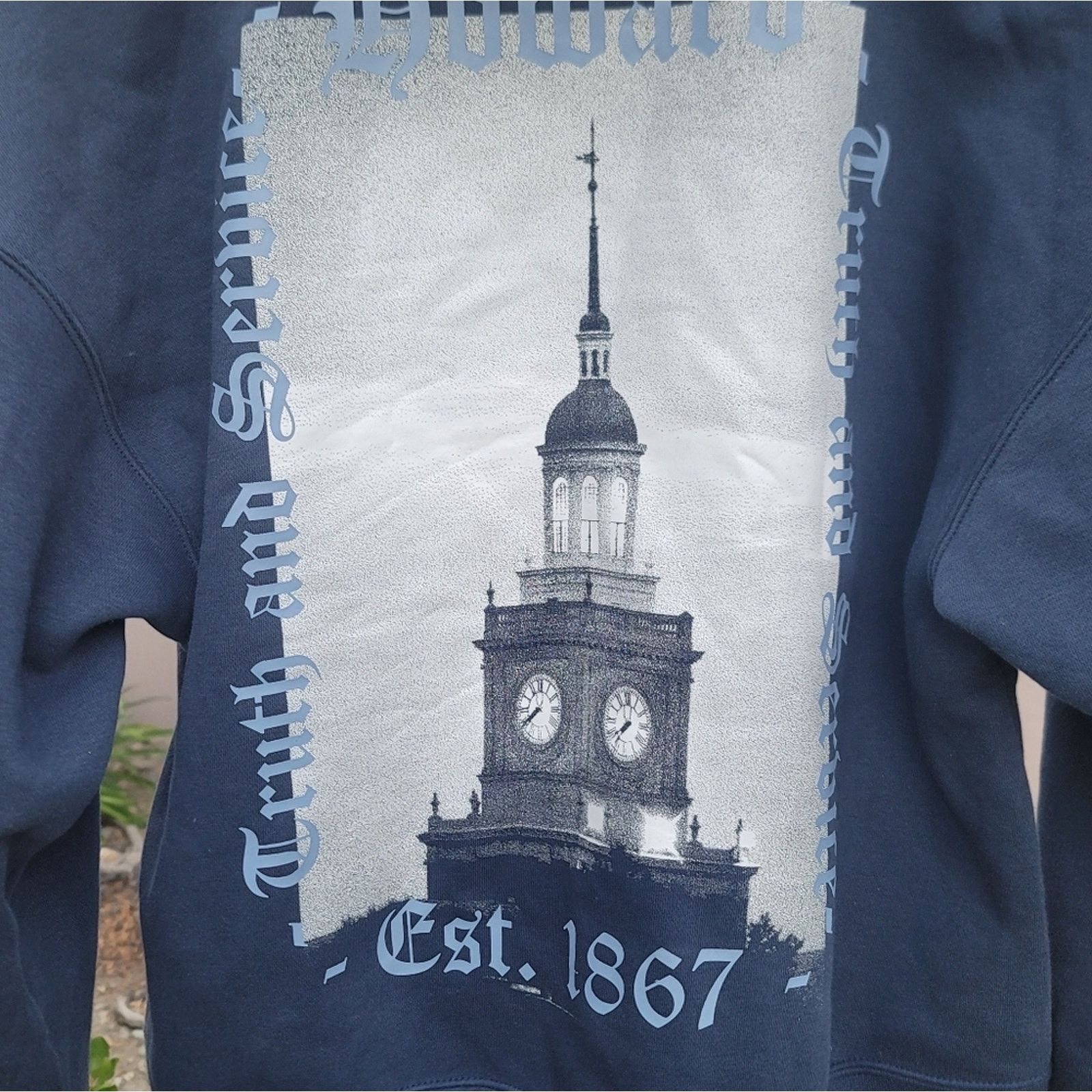Jordan Brand Air Jordan X Howard University Pullover Hoodie Size XS / US 0-2 / IT 36-38 - 5 Thumbnail