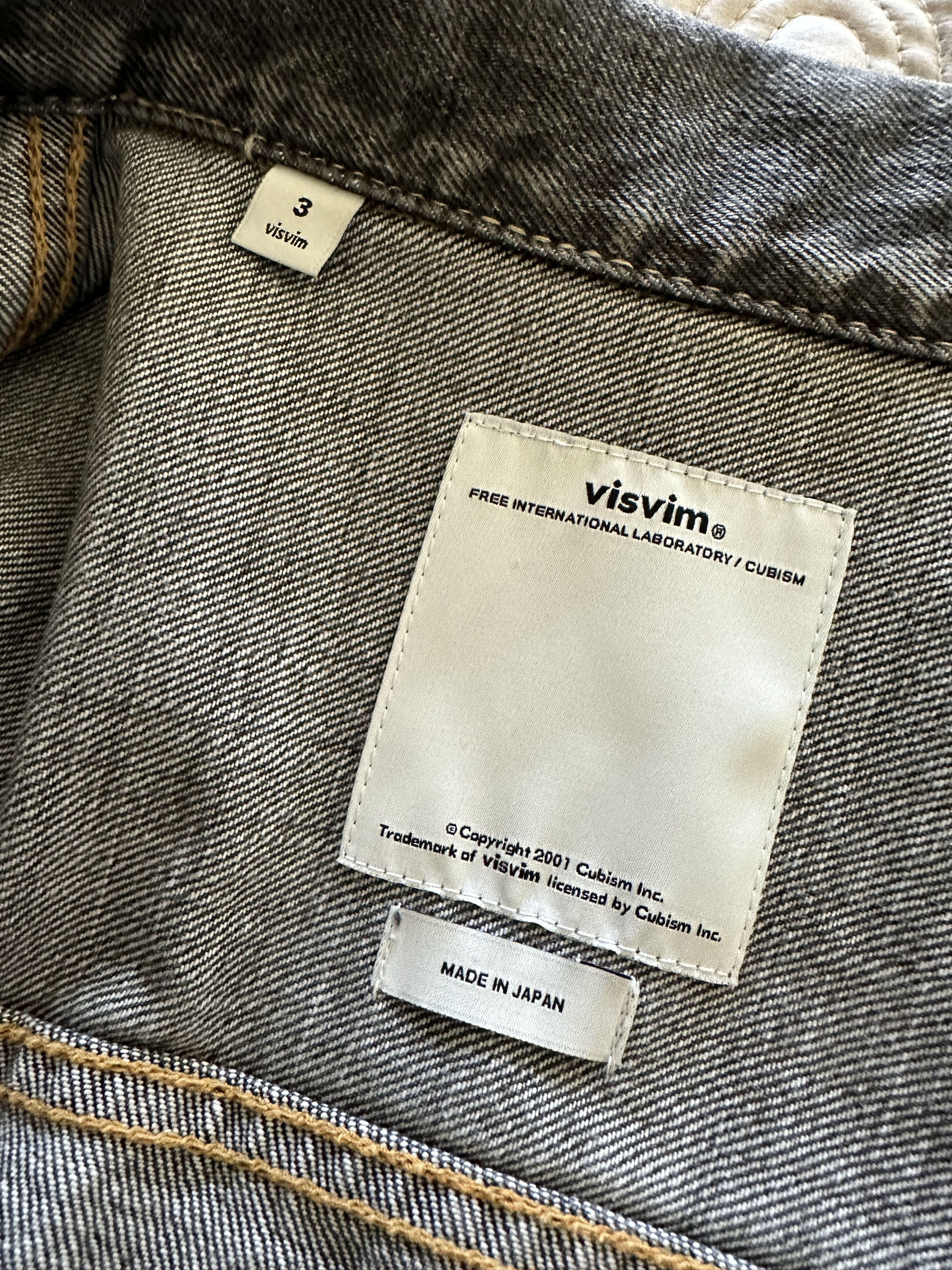 Visvim SS 101 Jkt DMG Damaged (Black) Size US L / EU 52-54 / 3 - 5 Thumbnail