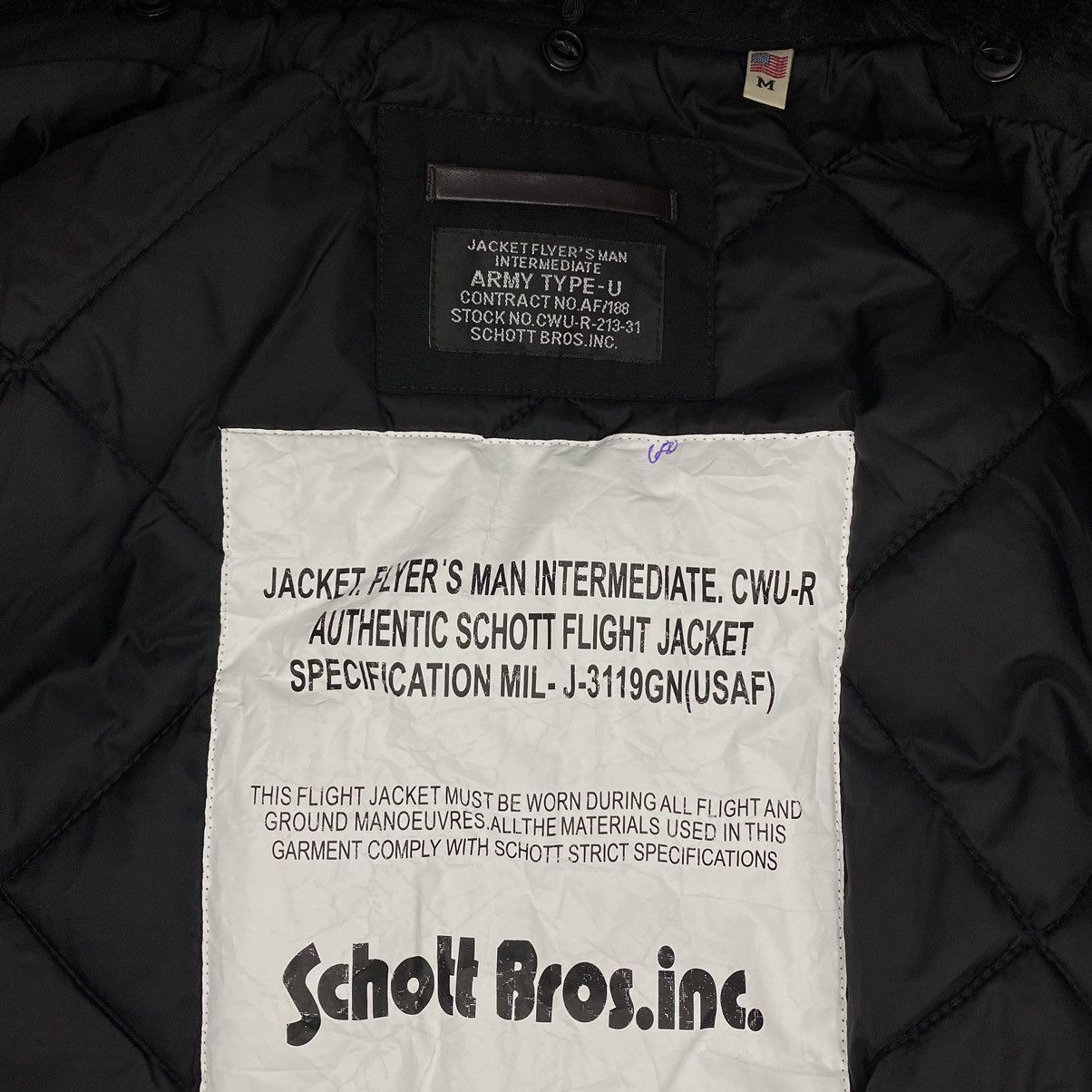 Schott Schott Bros Flyers Jacket Size US S / EU 44-46 / 1 - 6 Thumbnail
