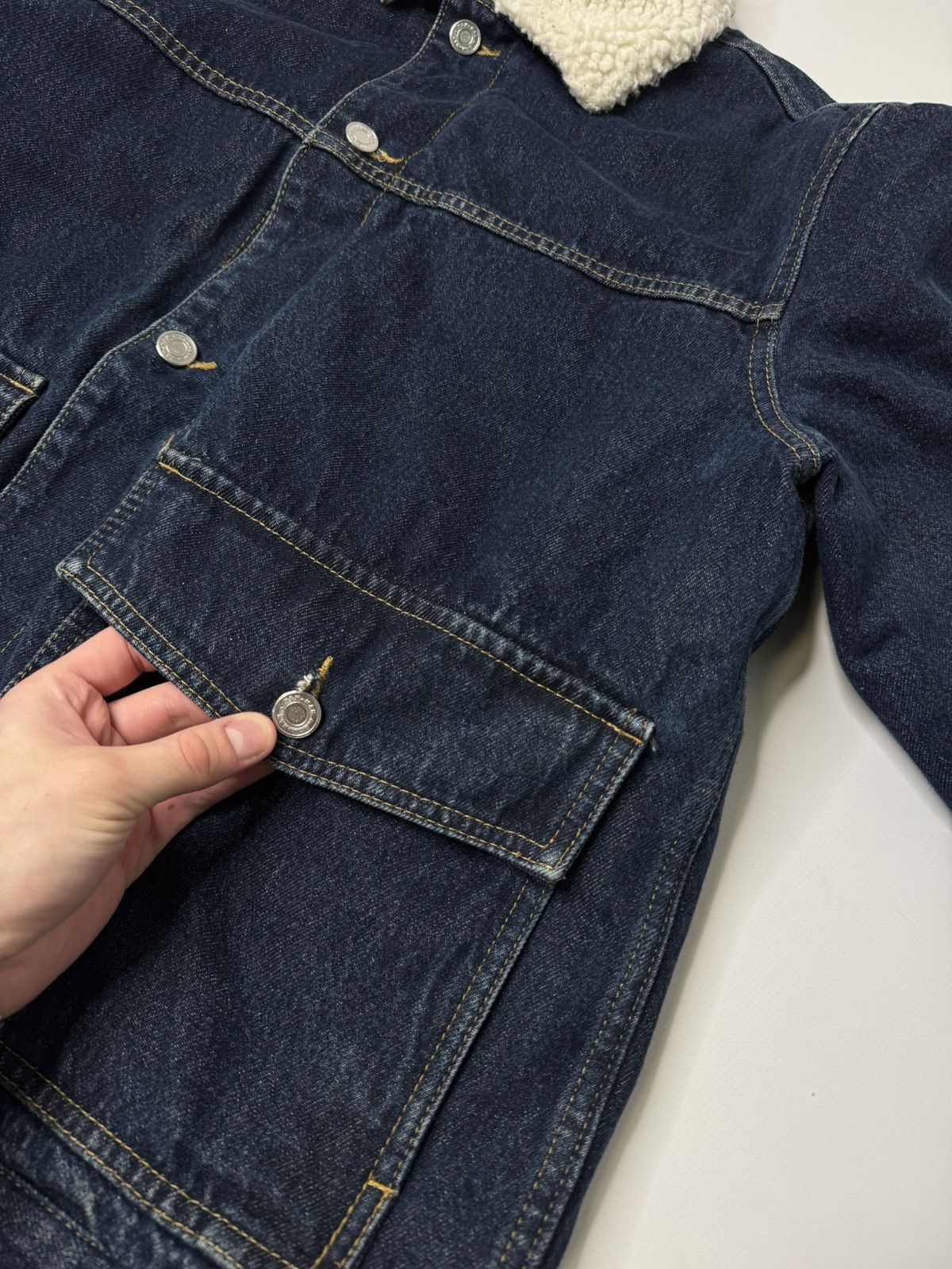 Vintage Vintage denim workwear jacket detroit vibe swag y2k 00s sk8 Size US M / EU 48-50 / 2 - 5 Thumbnail