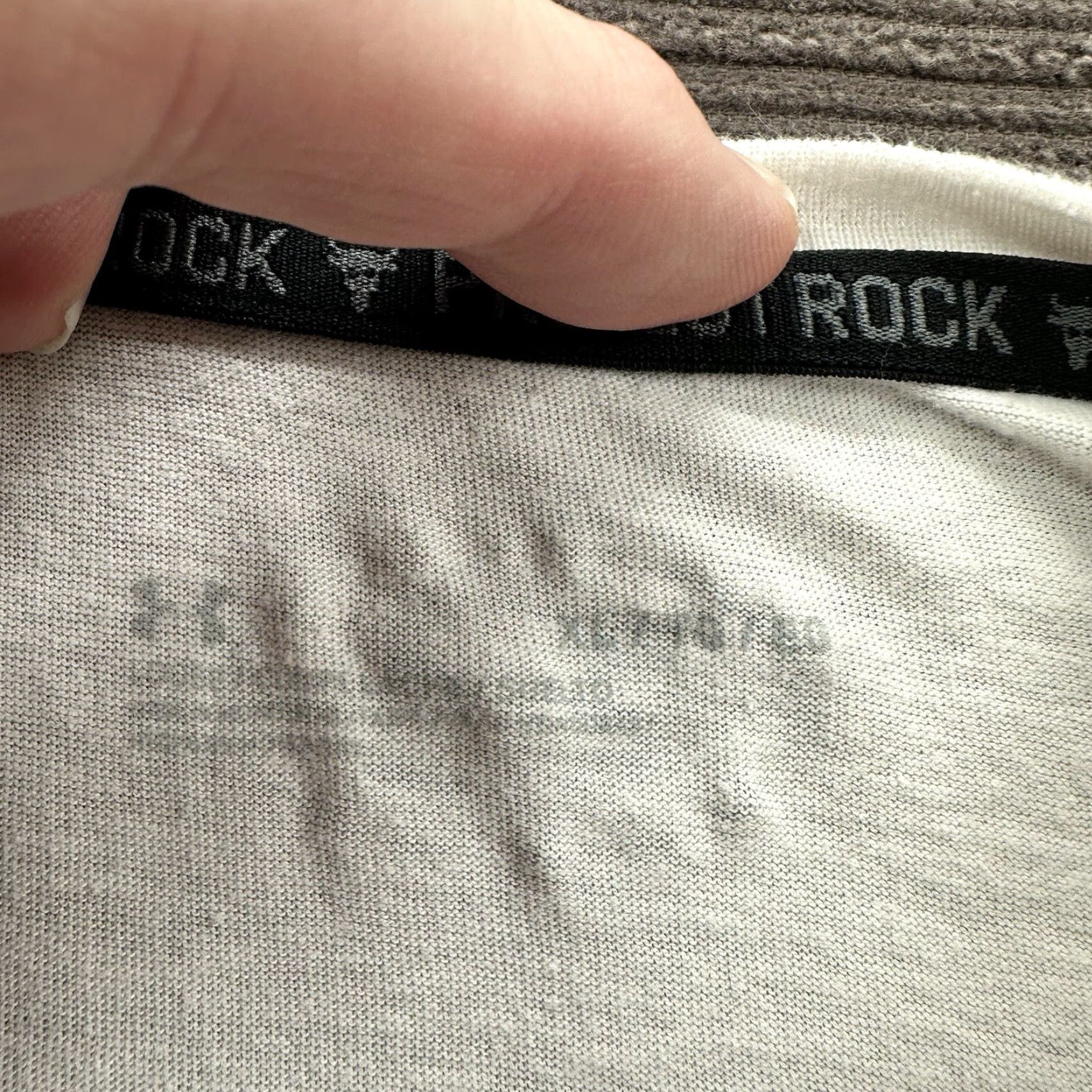 Under Armour Under Armour Project Rock T-Shirt Men XL Gym Workout Training Lifting Athletic Multicolor Crew Neck Short Sleeve Logo Graphic Print Size US XL / EU 56 / 4 - 5 Thumbnail