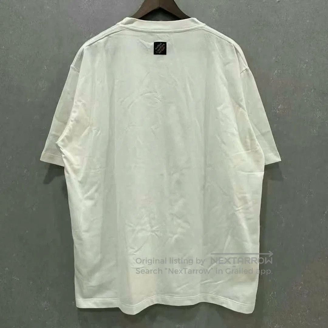Louis Vuitton Louis Vuitton White Clover Short Sleeve Shirt. Size L / US 10 / IT 46 - 2 Thumbnail