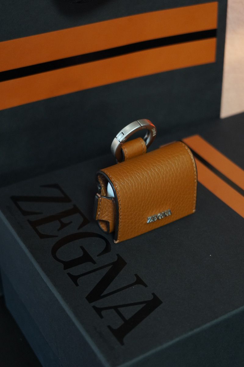 Ermenegildo Zegna ZEGNA / Foliage Deerskin AirPods Pro Case Size ONE SIZE - 2 Thumbnail