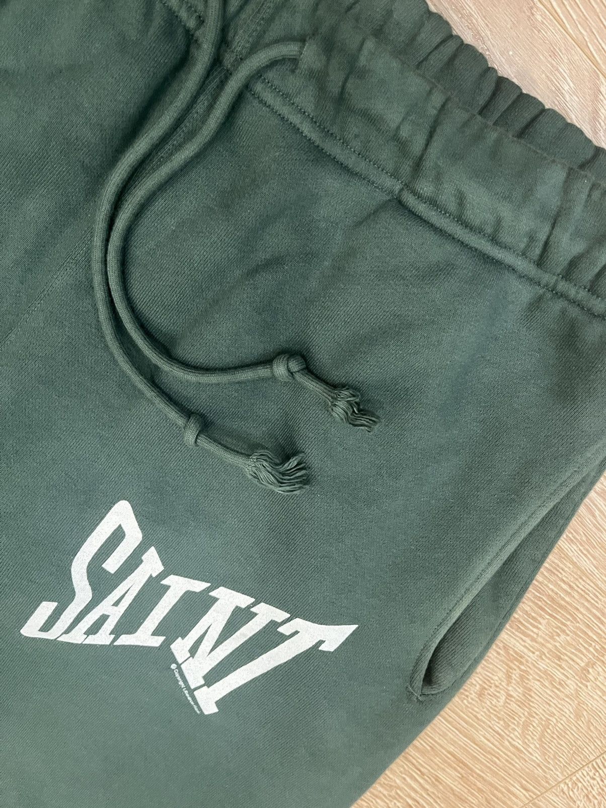 Saint Michael RIBON SAINT SWEAT PANT - GREEN Size US 33 - 4 Thumbnail