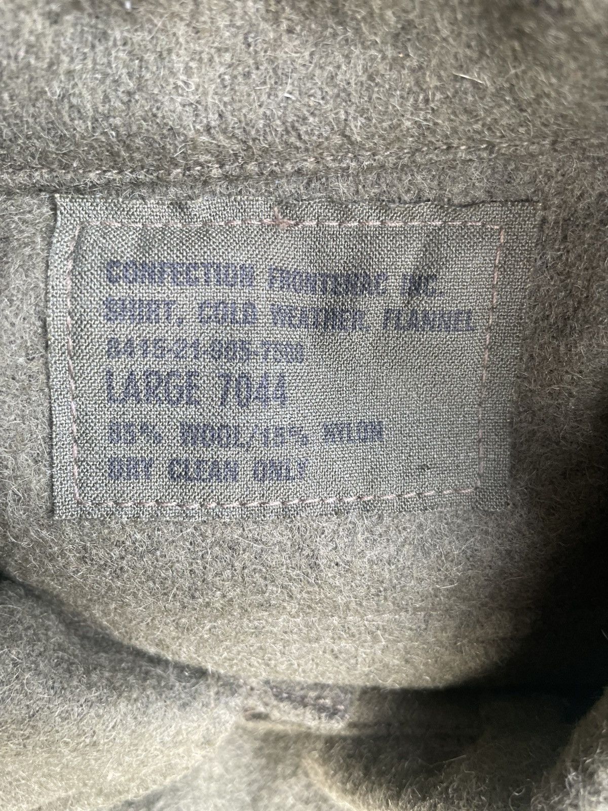 Other Vintage USMC Wool Shirt Size US L / EU 52-54 / 3 - 13 Thumbnail