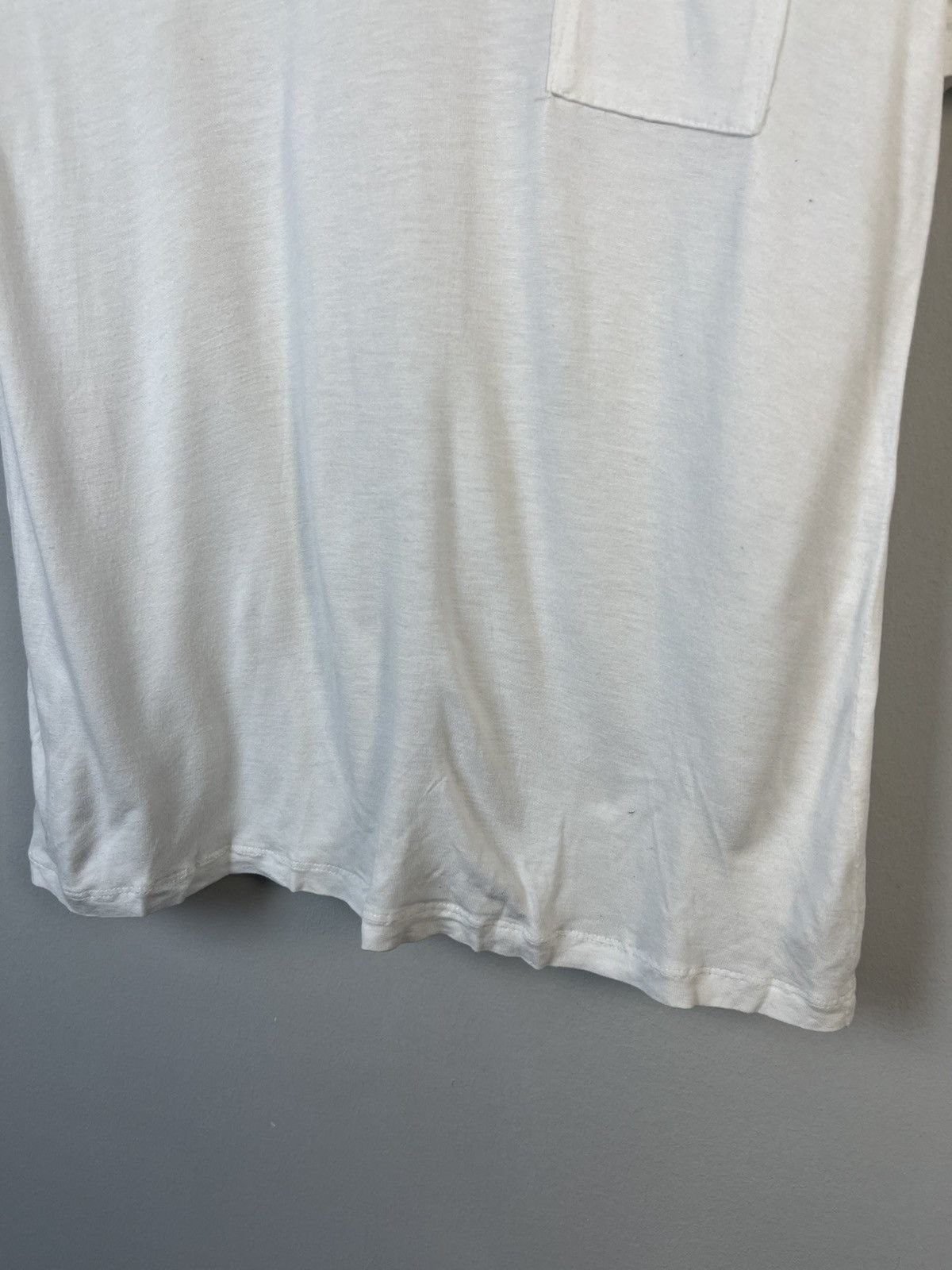 Alexander Wang Alexander Wang Basic Cotton V-neck Tee Shirt Size US S / EU 44-46 / 1 - 4 Thumbnail