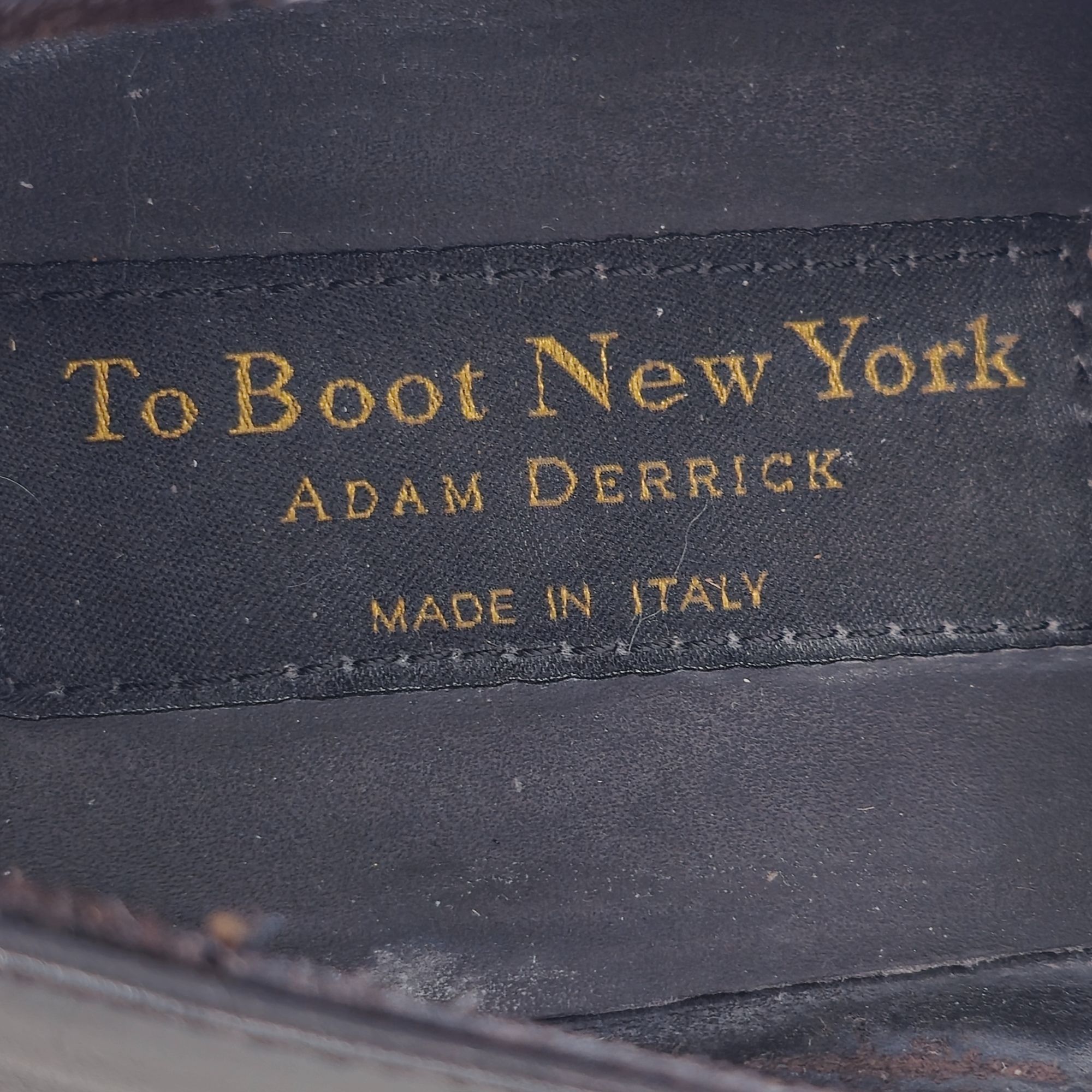 To Boot New York To Boot New York Adam Derrick Italy Men's 10.5 Black Leather Size US 10.5 / EU 43-44 - 7 Thumbnail