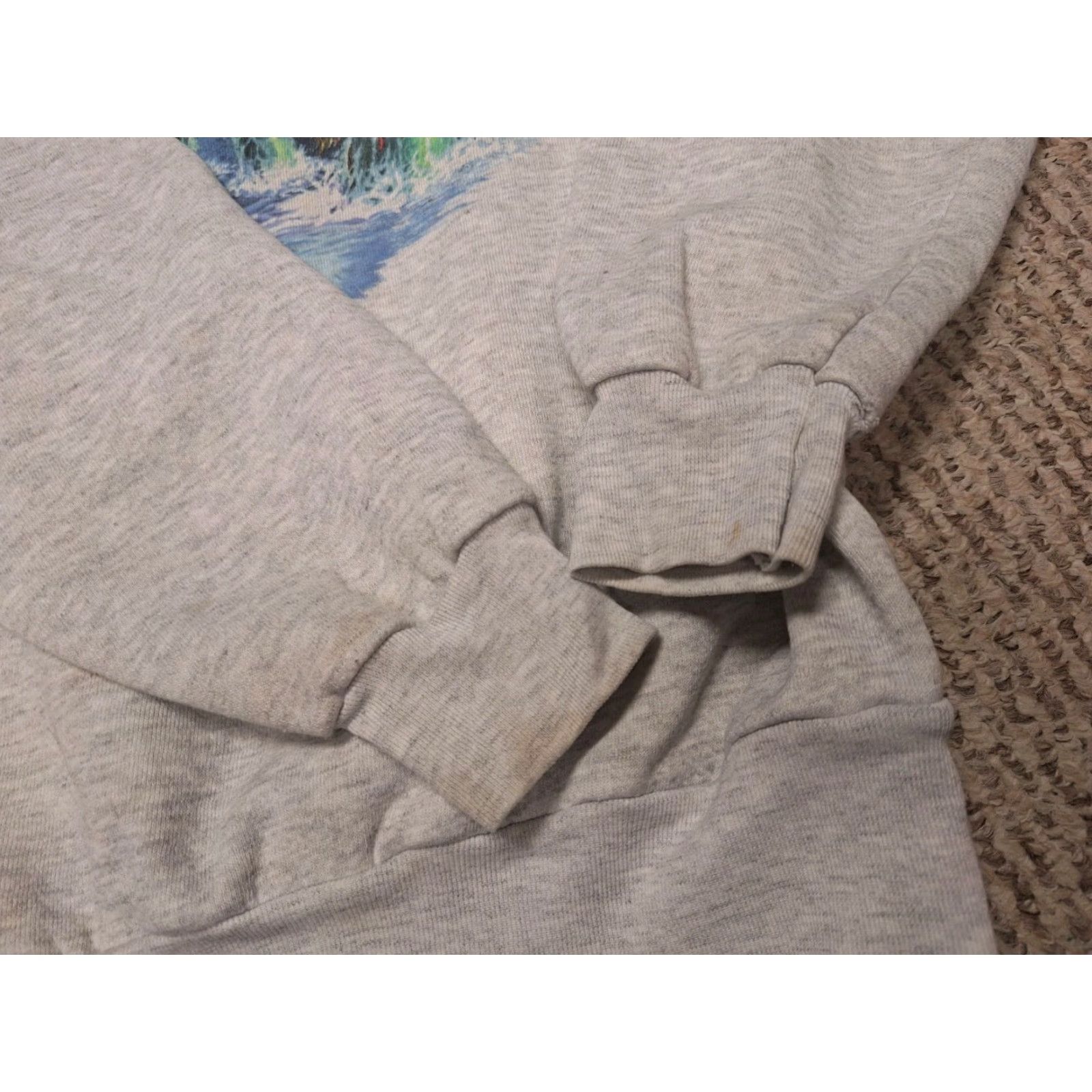 Vintage Vintage Busch Gardens VA Animal Nature Wolf Horse Art Retro L Sweatshirt Size US L / EU 52-54 / 3 - 3 Thumbnail