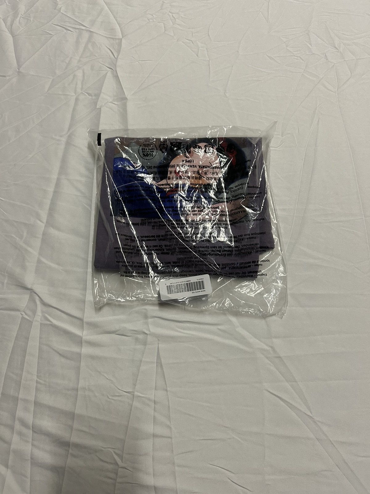 Supreme Supreme Snow White tee ds dusty purple sold out Size US S / EU 44-46 / 1 - 3 Thumbnail