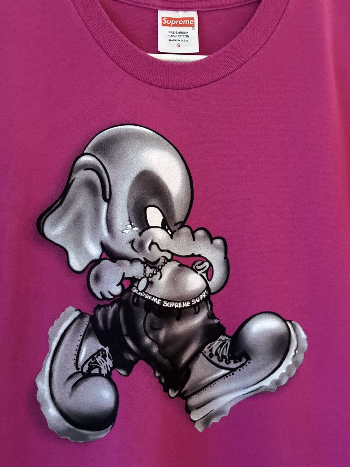 Supreme Supreme Elephant Tee Size US S / EU 44-46 / 1 - 2 Thumbnail
