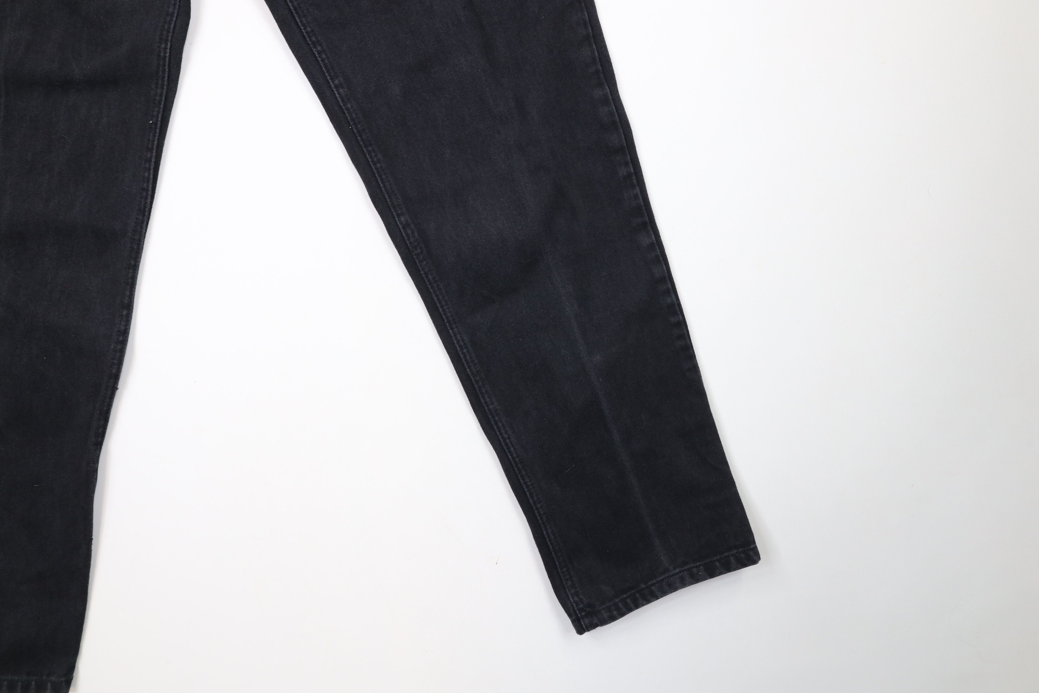 Vintage Vintage 90s Streetwear Fit Tapered Leg Denim Jeans Black Size US 34 / EU 50 - 5 Thumbnail