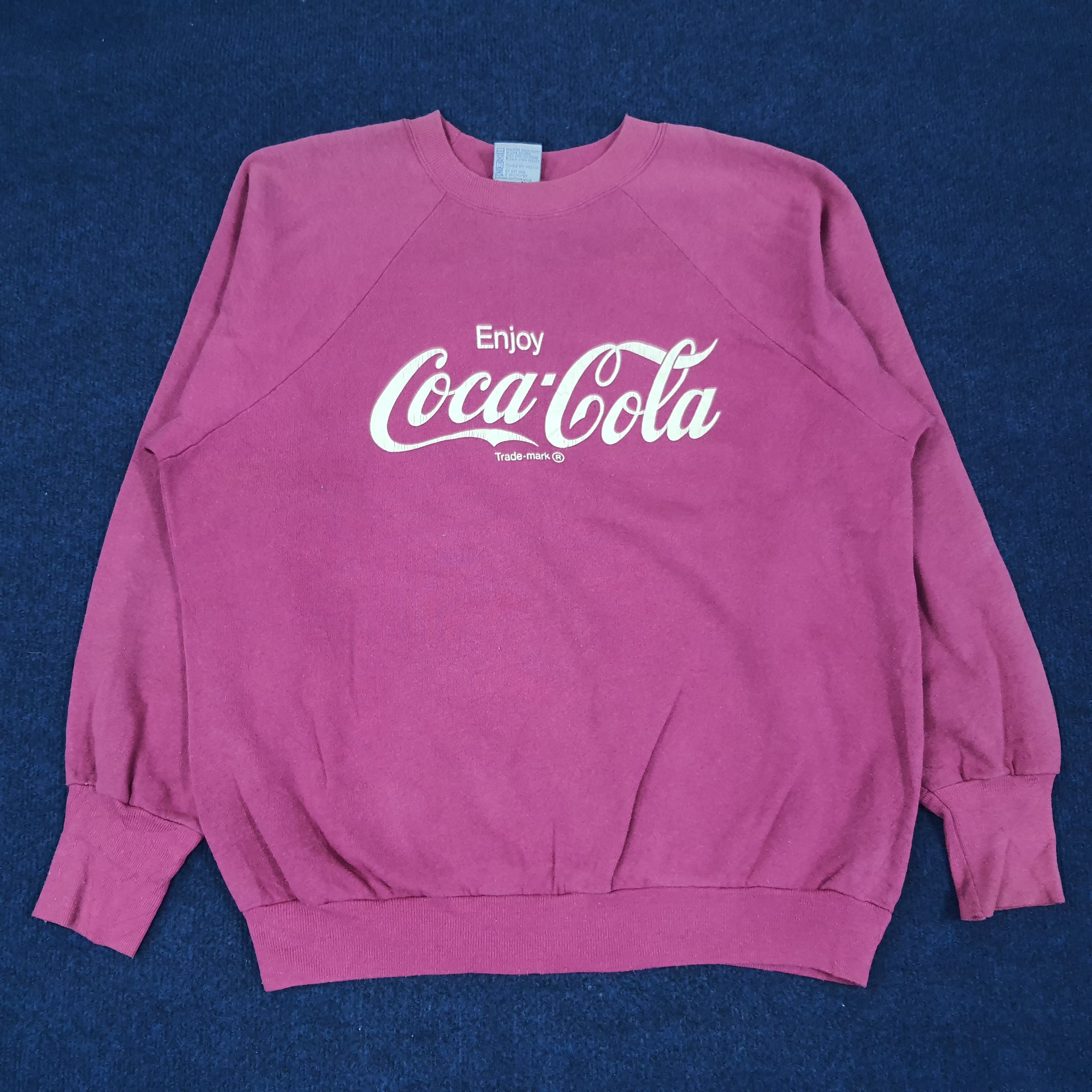 Other Vintage Coca-Cola Streetwear Sweatshirt C237N20 Size US L / EU 52-54 / 3 - 1 Thumbnail