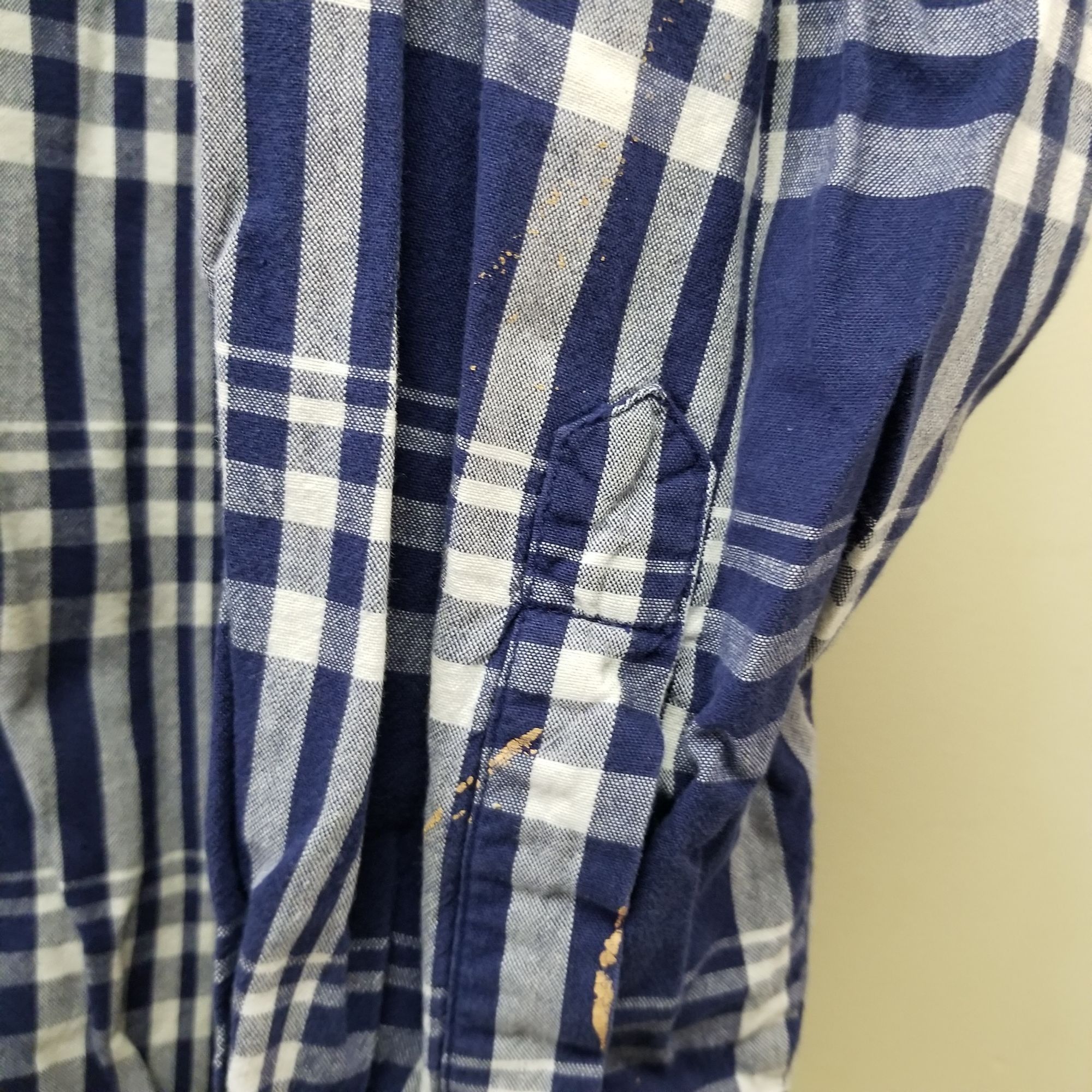 Wrangler Wrangler 3X Blue White Plaid Snap Down Shirt Western Rodeo R Size US XXL / EU 58 / 5 - 3 Thumbnail