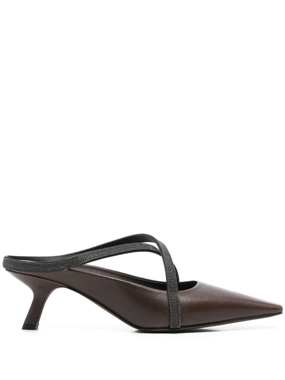 Brunello Cucinelli SQUARE POINTED SANDALS Size US 10 / IT 40 - 1 Thumbnail