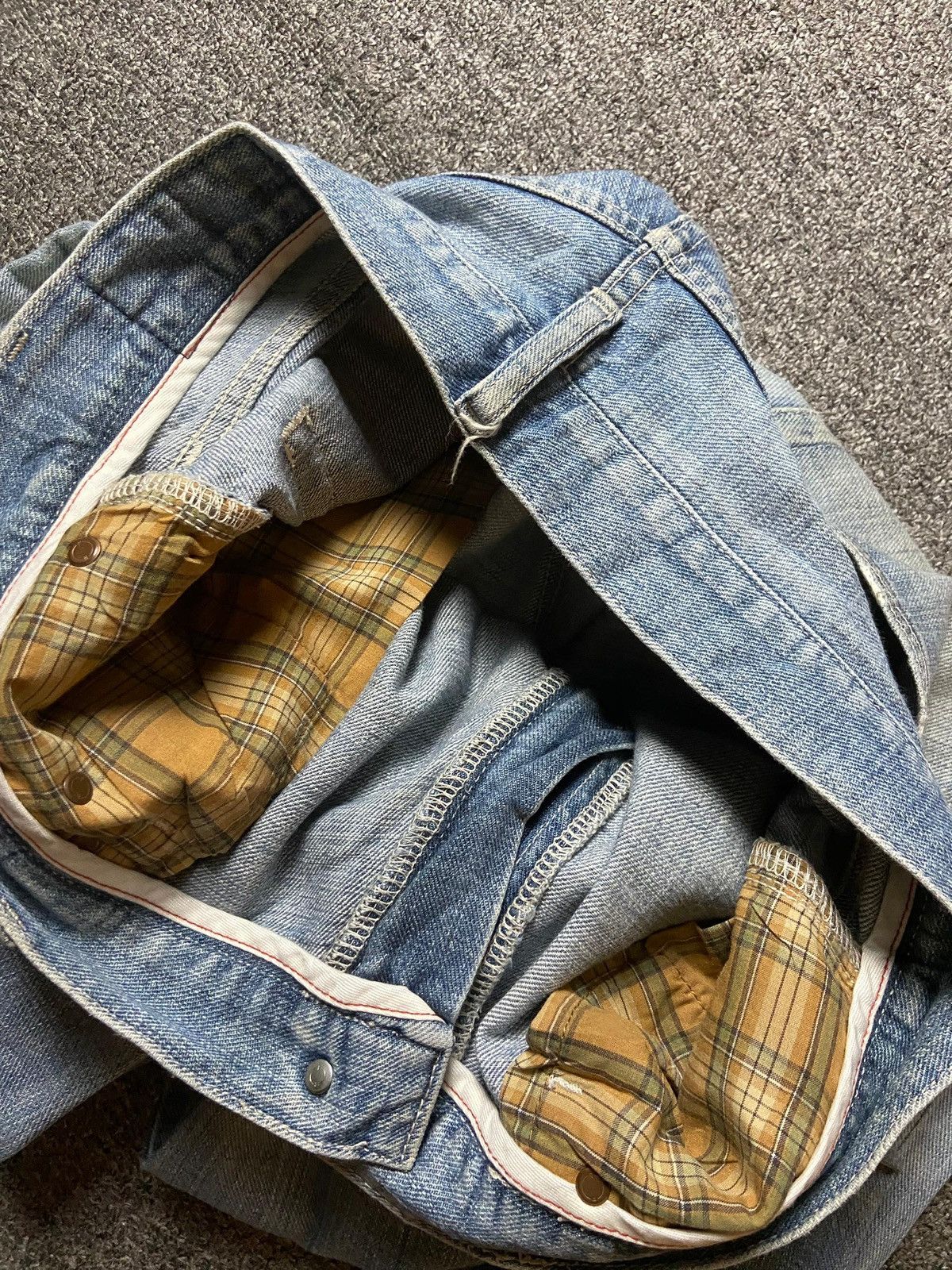 Japanese Brand × Uniqlo × Vintage UNIQLO Japanese Brand Relaxed Fit Denim Jeans (128) Size US 31 - 7 Thumbnail