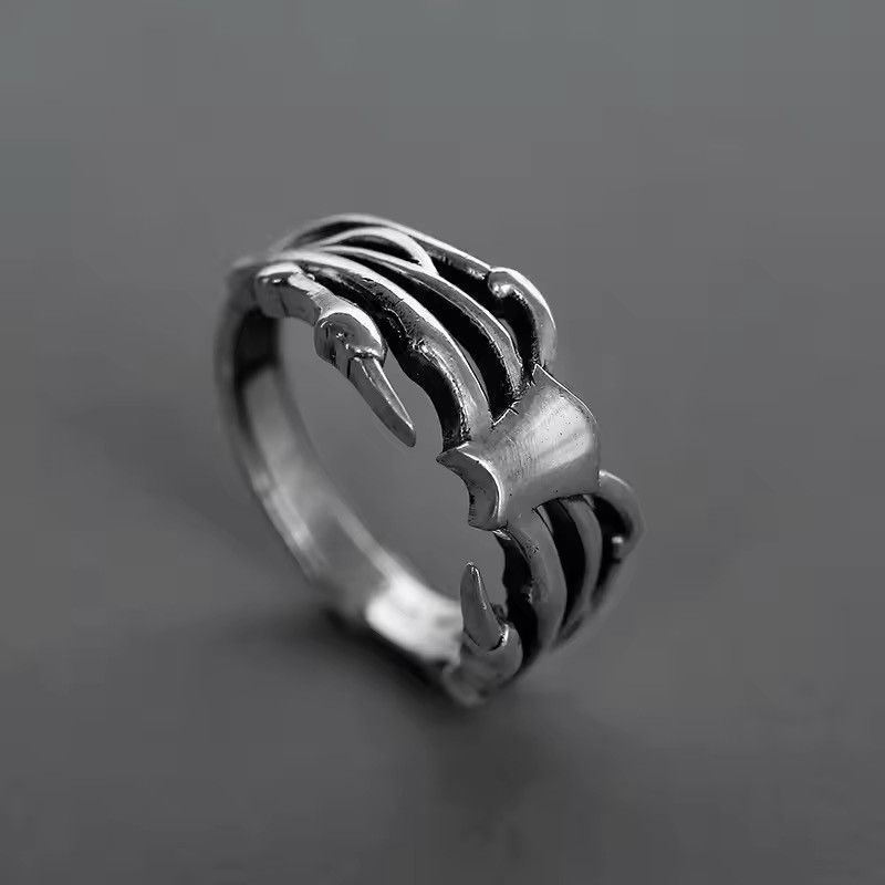 Other Vintage Hollow Pattern Cuff Resizeable Finger Ring Size ONE SIZE - 1 Thumbnail