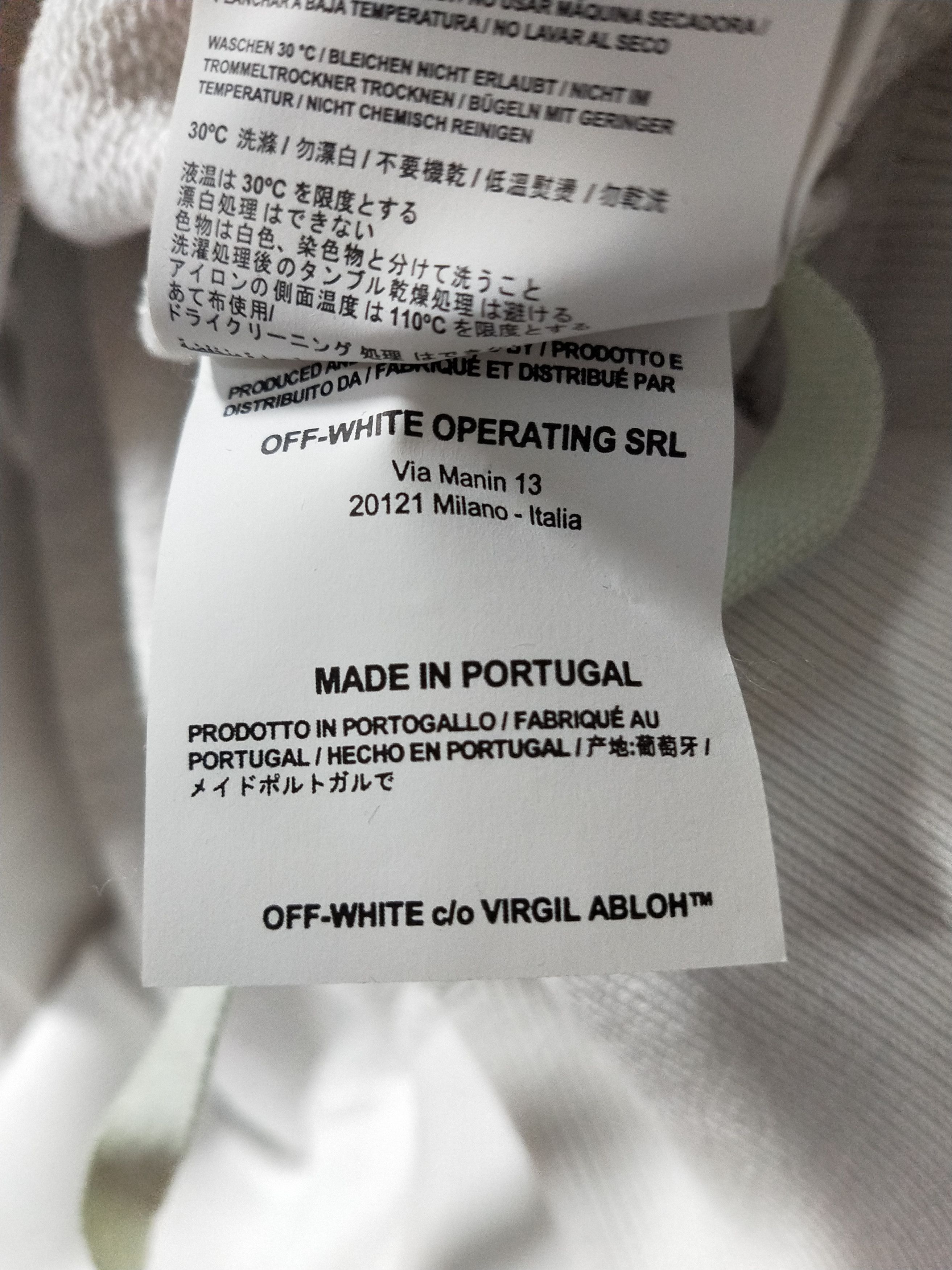 Off-White Off-White Diagonal Caravaggio Sweatshirt Size US L / EU 52-54 / 3 - 8 Thumbnail
