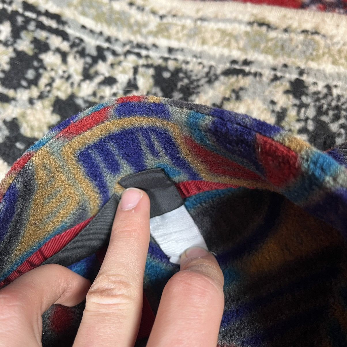 Patagonia Vintage 90s Patagonia Snap Fleece Synchilla Aztec Aborigine Size US L / EU 52-54 / 3 - 14 Thumbnail